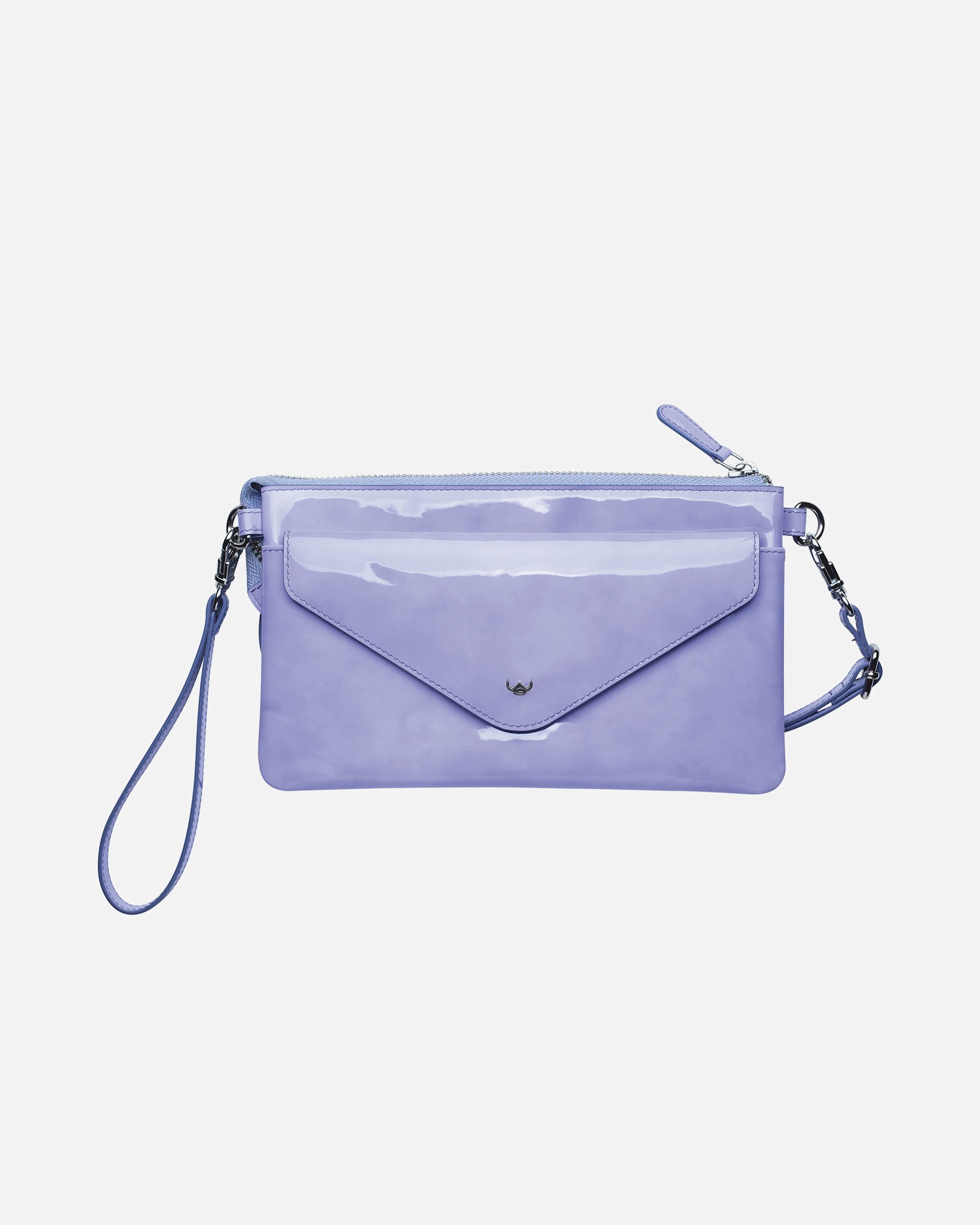Clutch für Weiblich Golden Head Carrara Clutch lavendel
