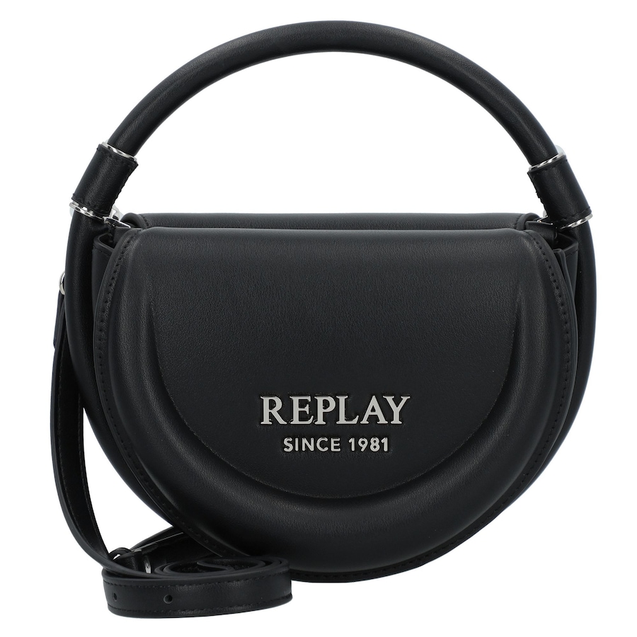 Replay Schultertasche black Schwarz Damen