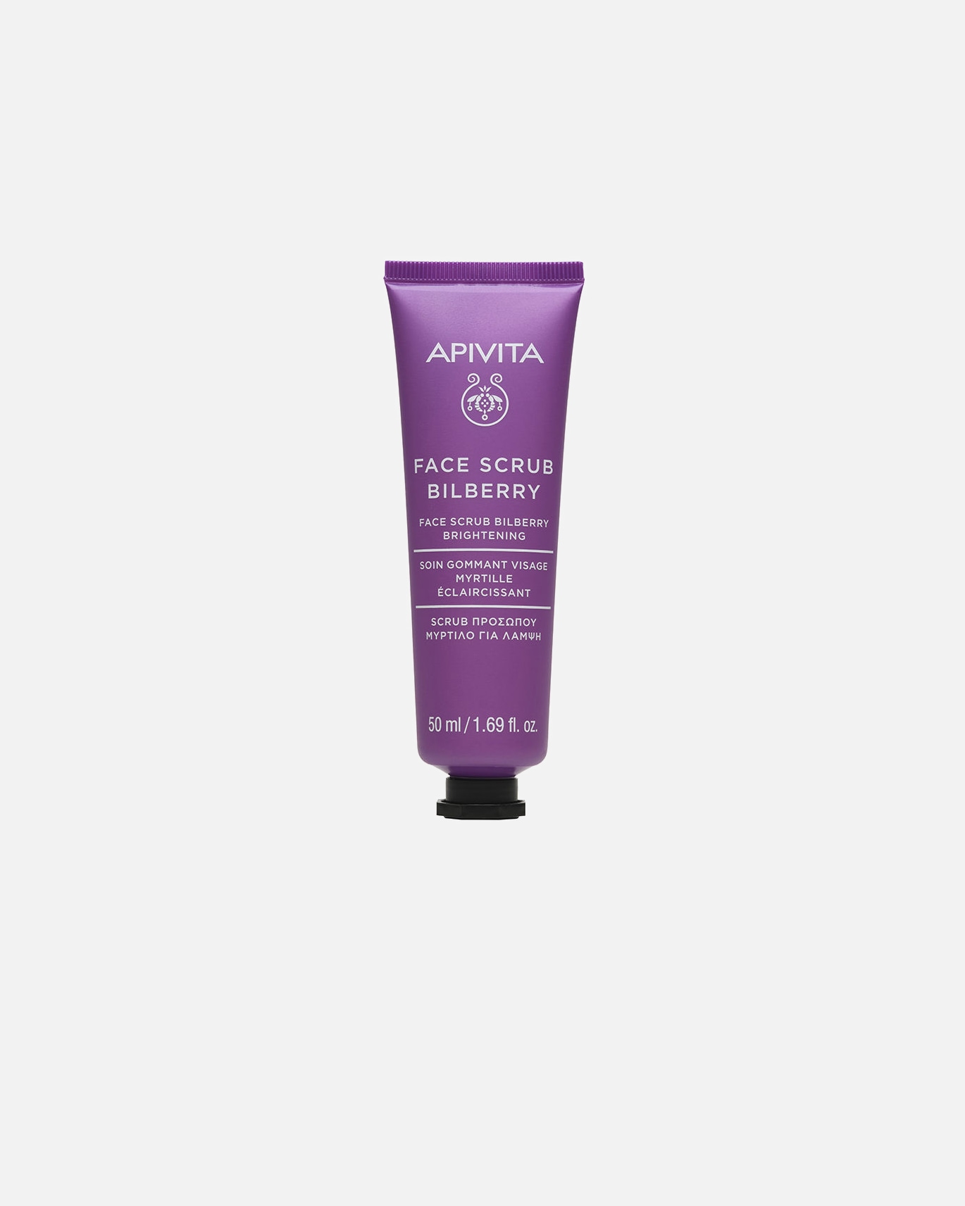 Gesichtspeeling für Weiblich Apivita Aufhellende Peeling-Gesichtsmaske mit Blaubeeren 50 ml