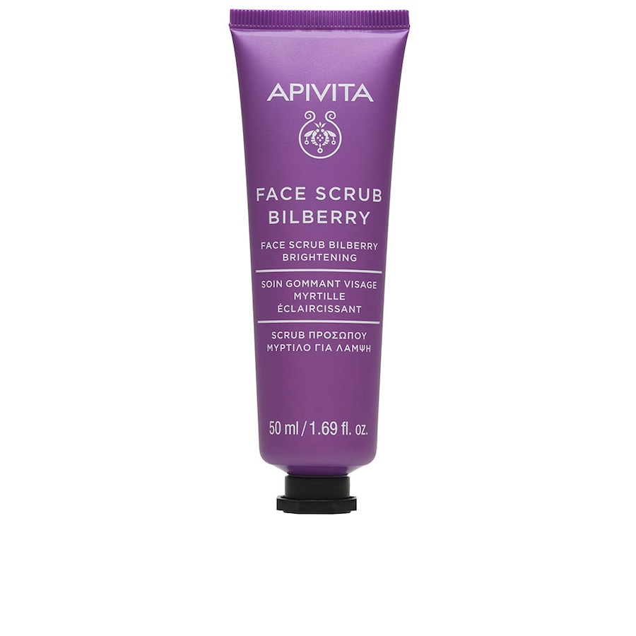 Apivita Aufhellende Peeling-Gesichtsmaske mit Blaubeeren 50 ml Damen