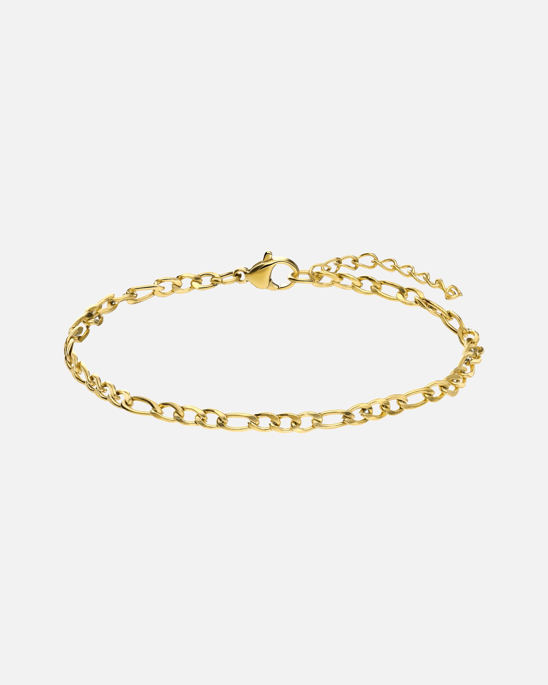 Armband für Unisex Lucardi Armband Stahl Gold - 22.0