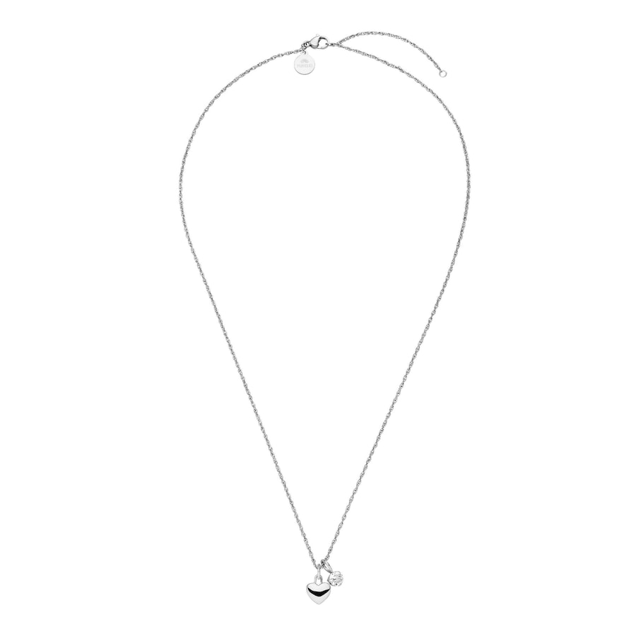 Purelei Brave Kette 100% Edelstahl Silber Grau Damen