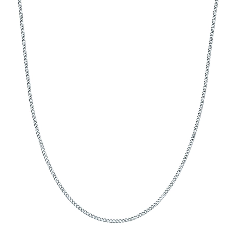 True Rebels Halskette Edelstahl in Silber Herren