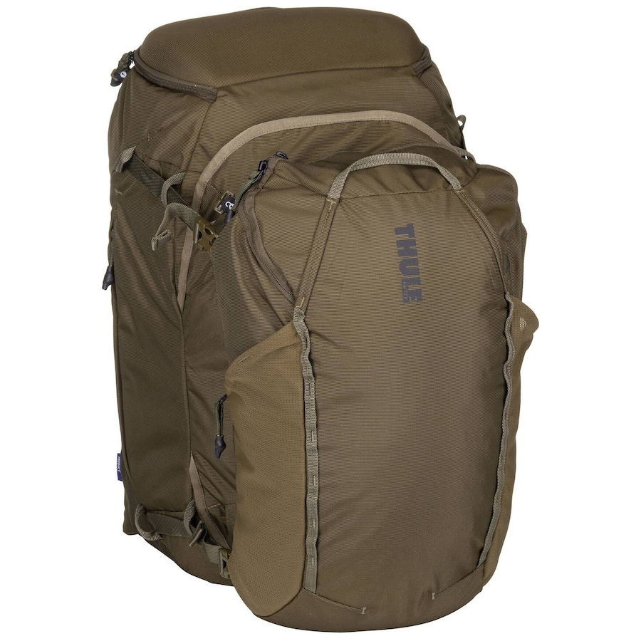 Thule Rucksack Landmark Travel 60L Deep Khaki Grau