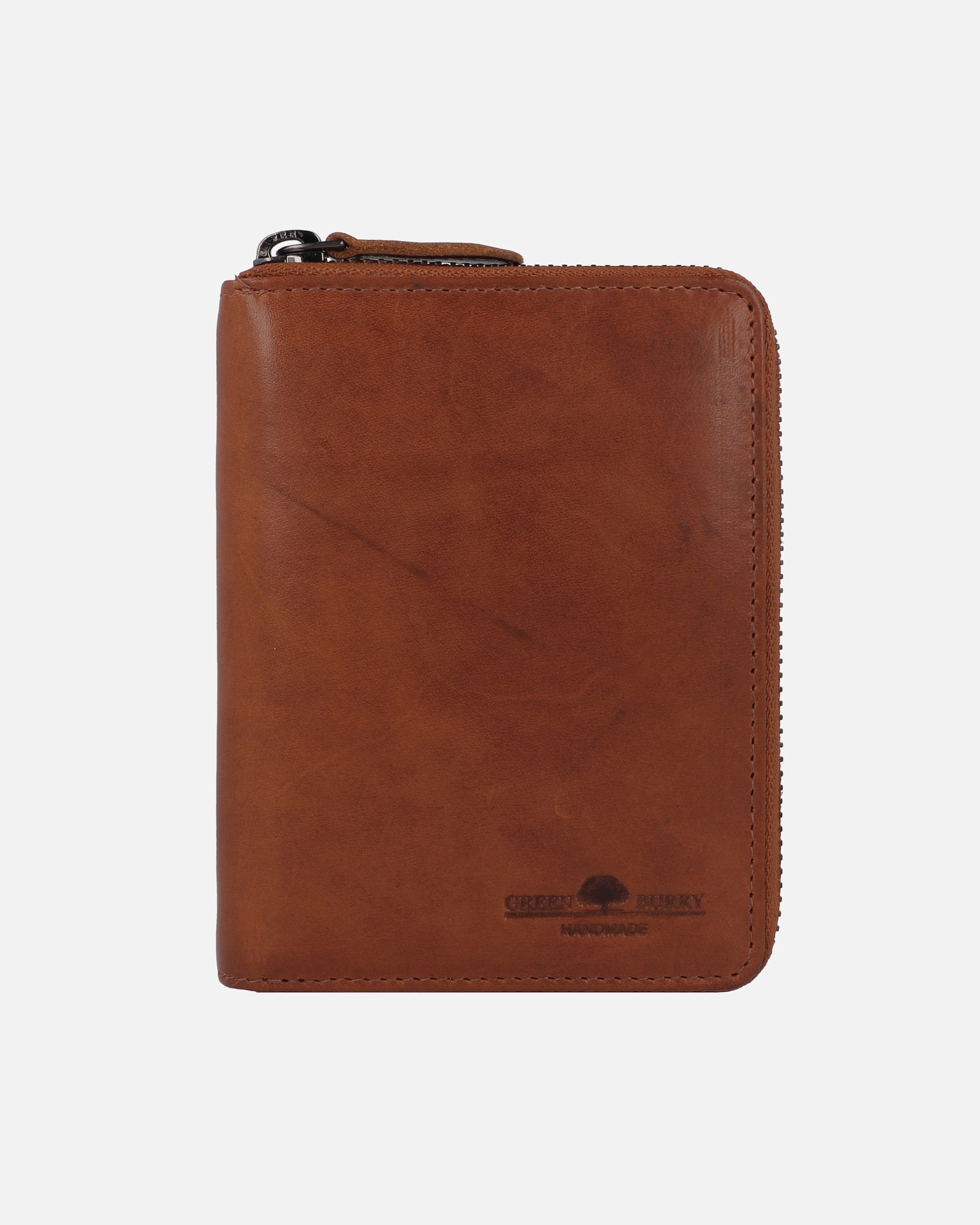 Portemonnaie für Unisex Greenburry Geldbörse Newport Rv-Damenbörse Rfid caramel