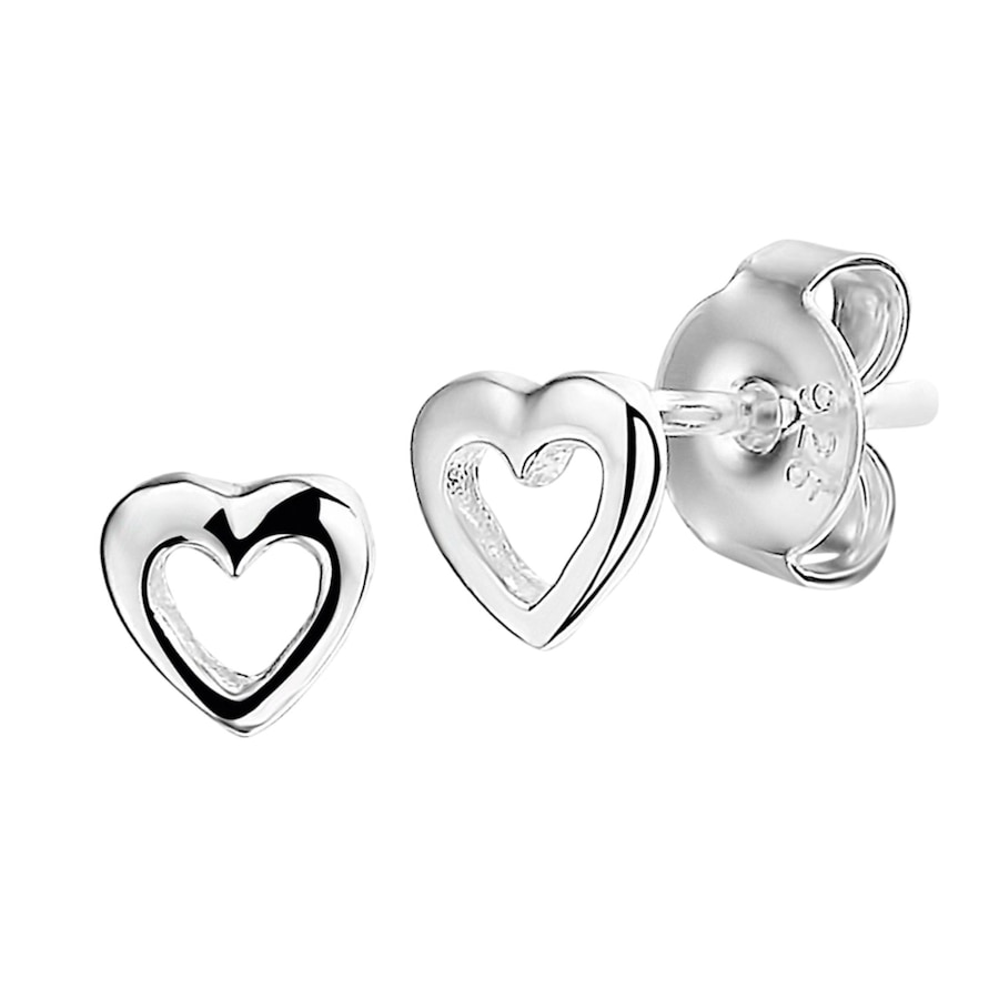 Lucardi Ohrringe 925 Silber - silbern Damen