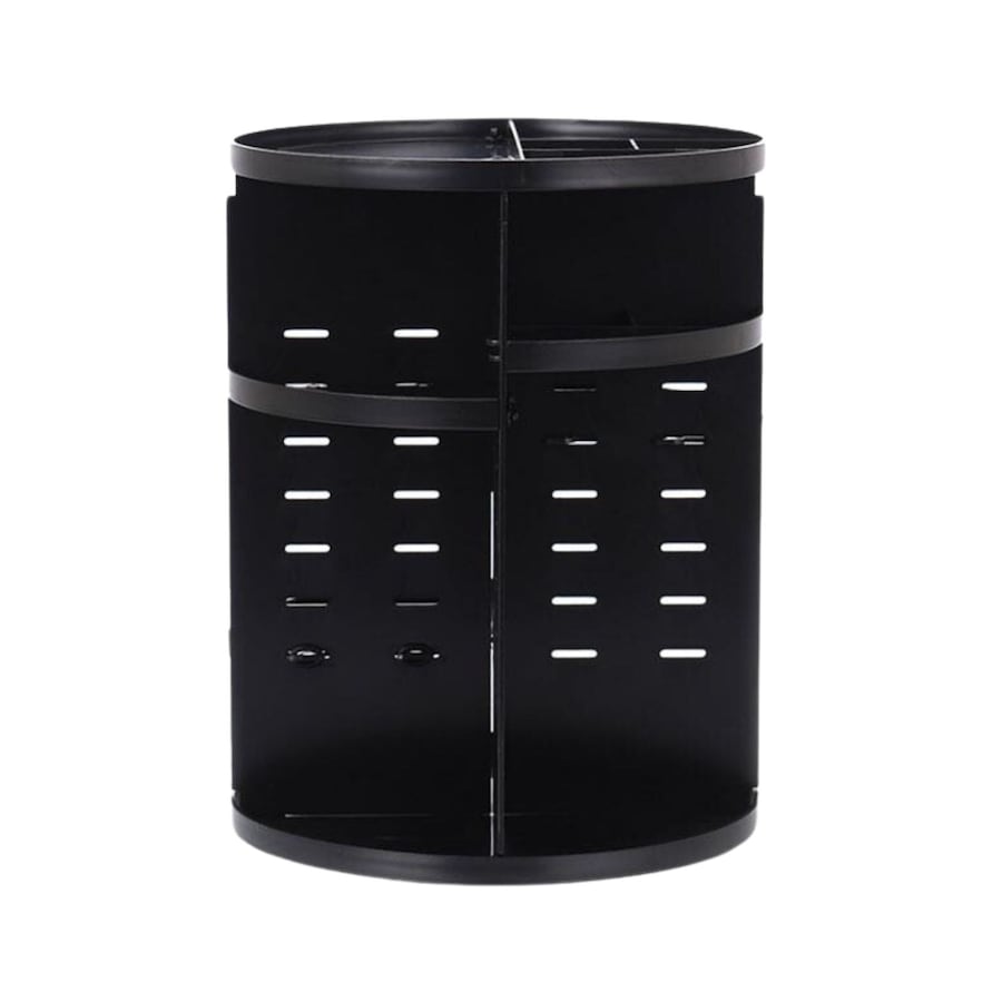 UNIQ Rotierender Makeup Organizer - Schwartz Schwarz