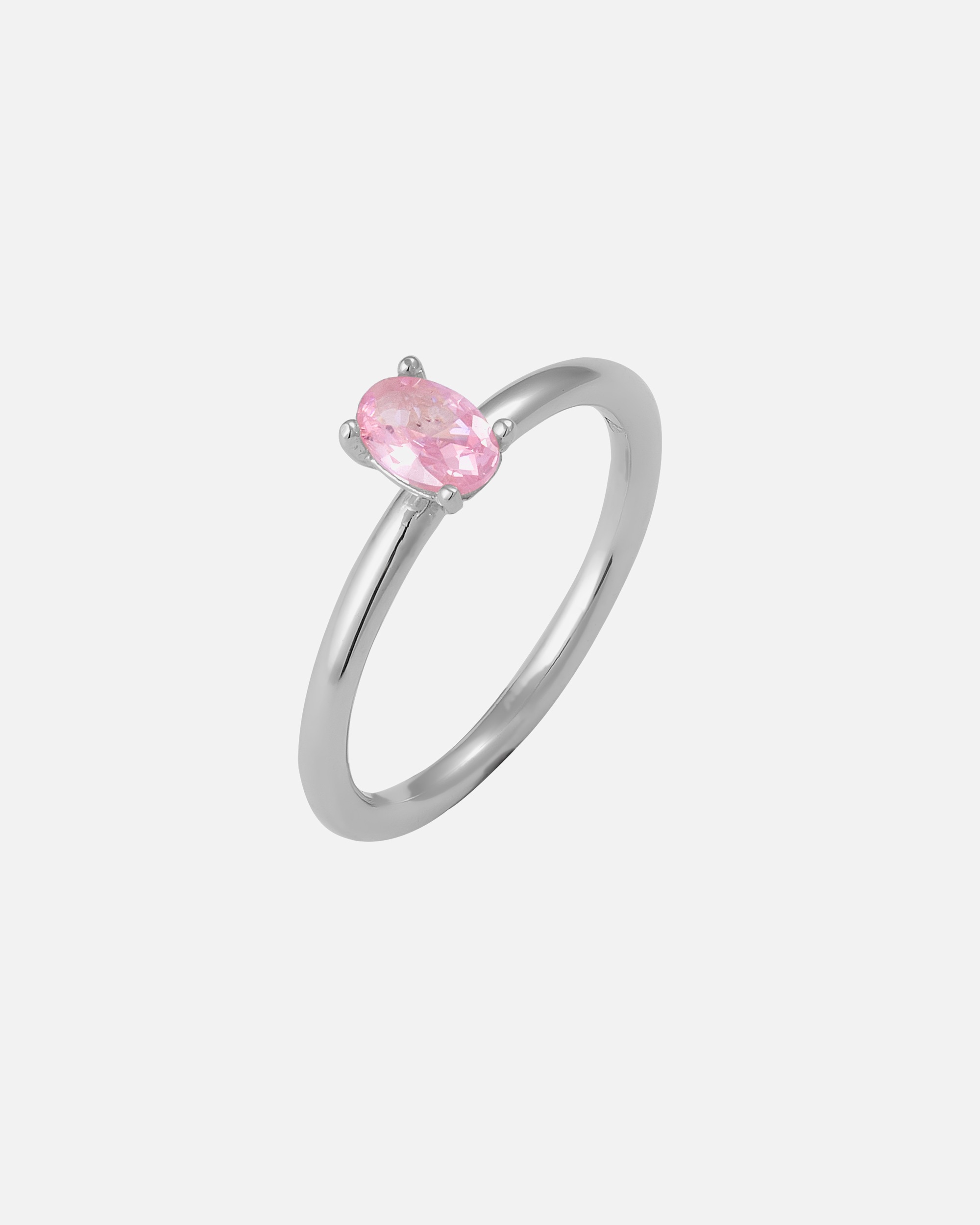 Ring für Weiblich Elli Zirkonia Oval 925 Sterling Silber 56
