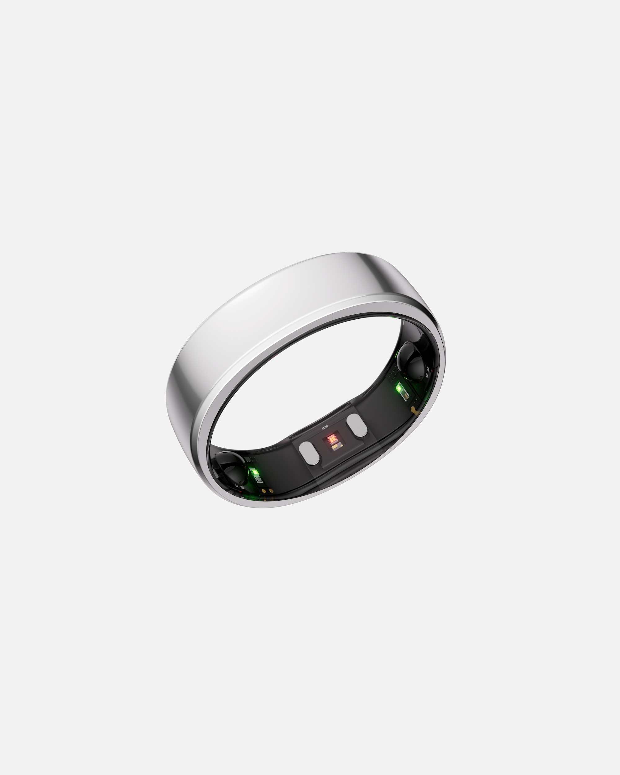 Fitnesszubehör für Unisex RingConn Default Brand Line RINGCONN Smart Ring Gen 2 Silber - Mit innovativer Schlafapnoe-Erkennung 1 Stück