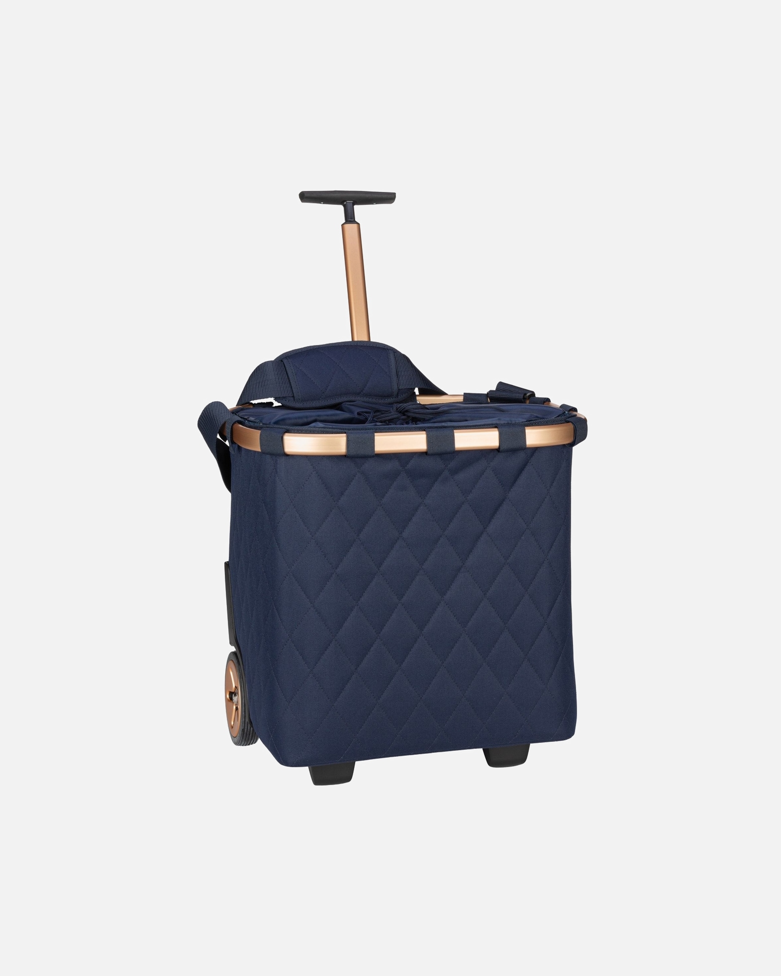 Trolley für Unisex Reisenthel Einkaufstasche carrycruiser special edition Rhombus Midnight Gold