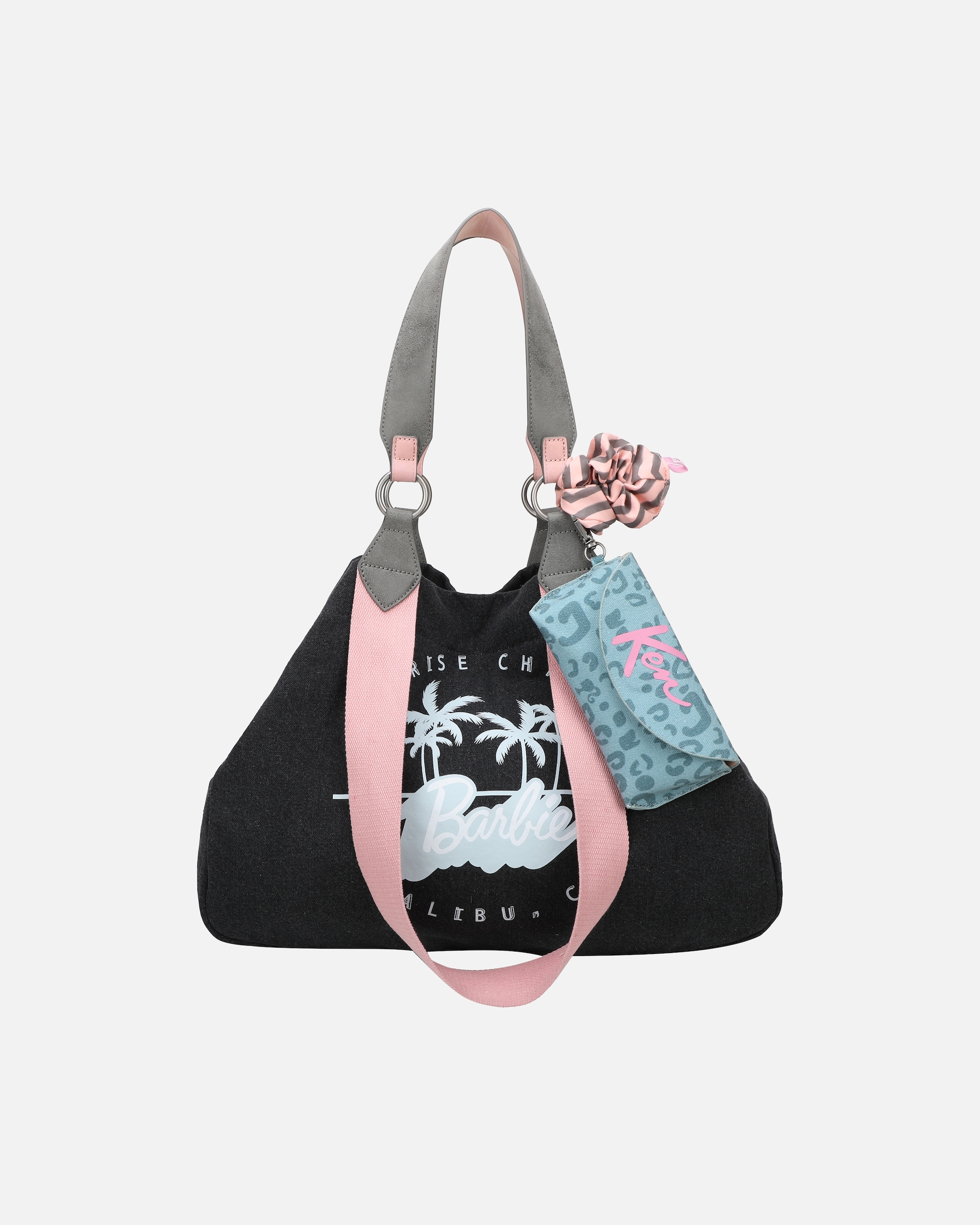 Tasche für Weiblich Fritzi aus Preußen Shopper Izzy Medium Barbie mit abnehmbarem Brillenetui schwarz