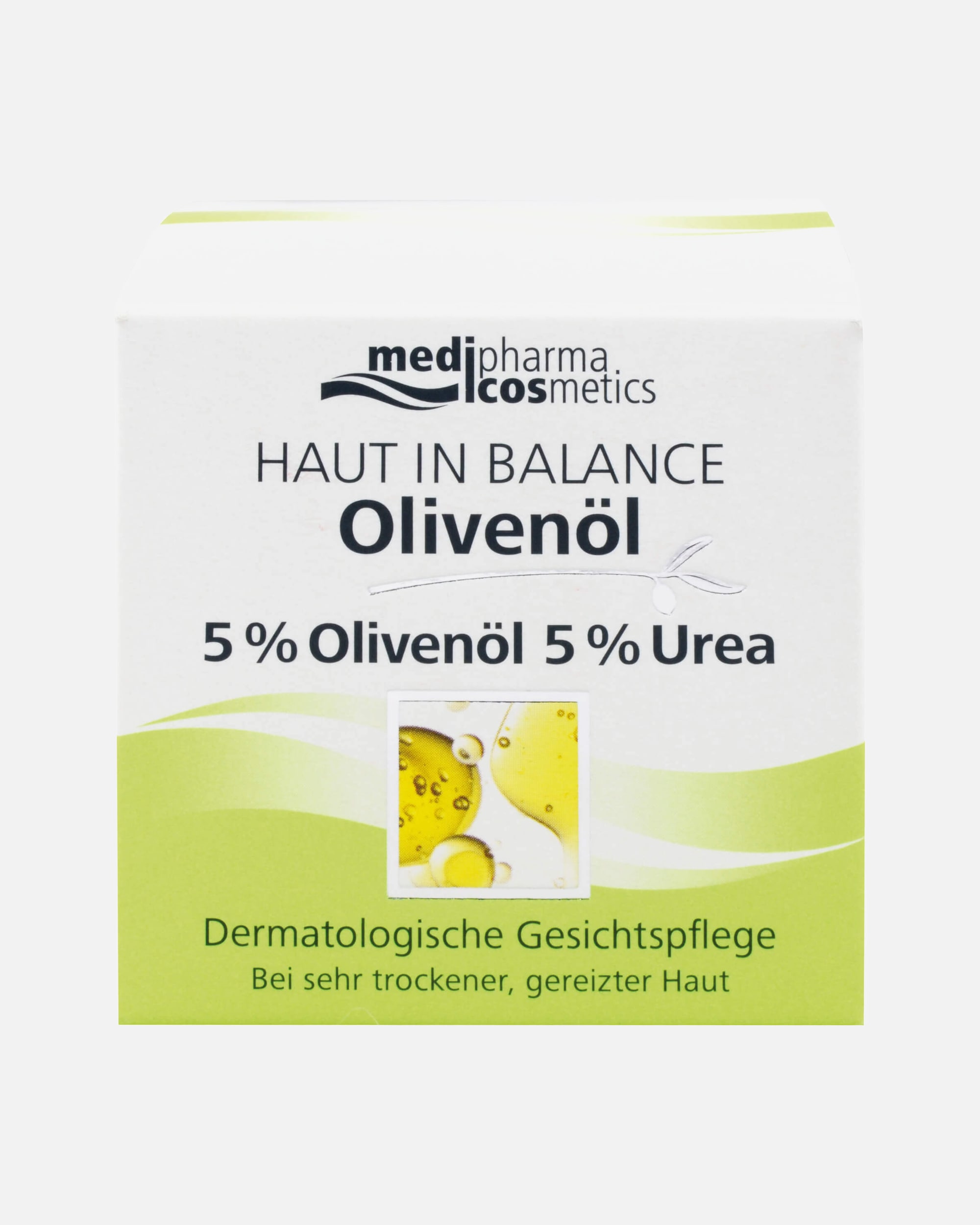 Gesichtscreme für Unisex medipharma Cosmetics Balance Olivenöl 5% 50 ml