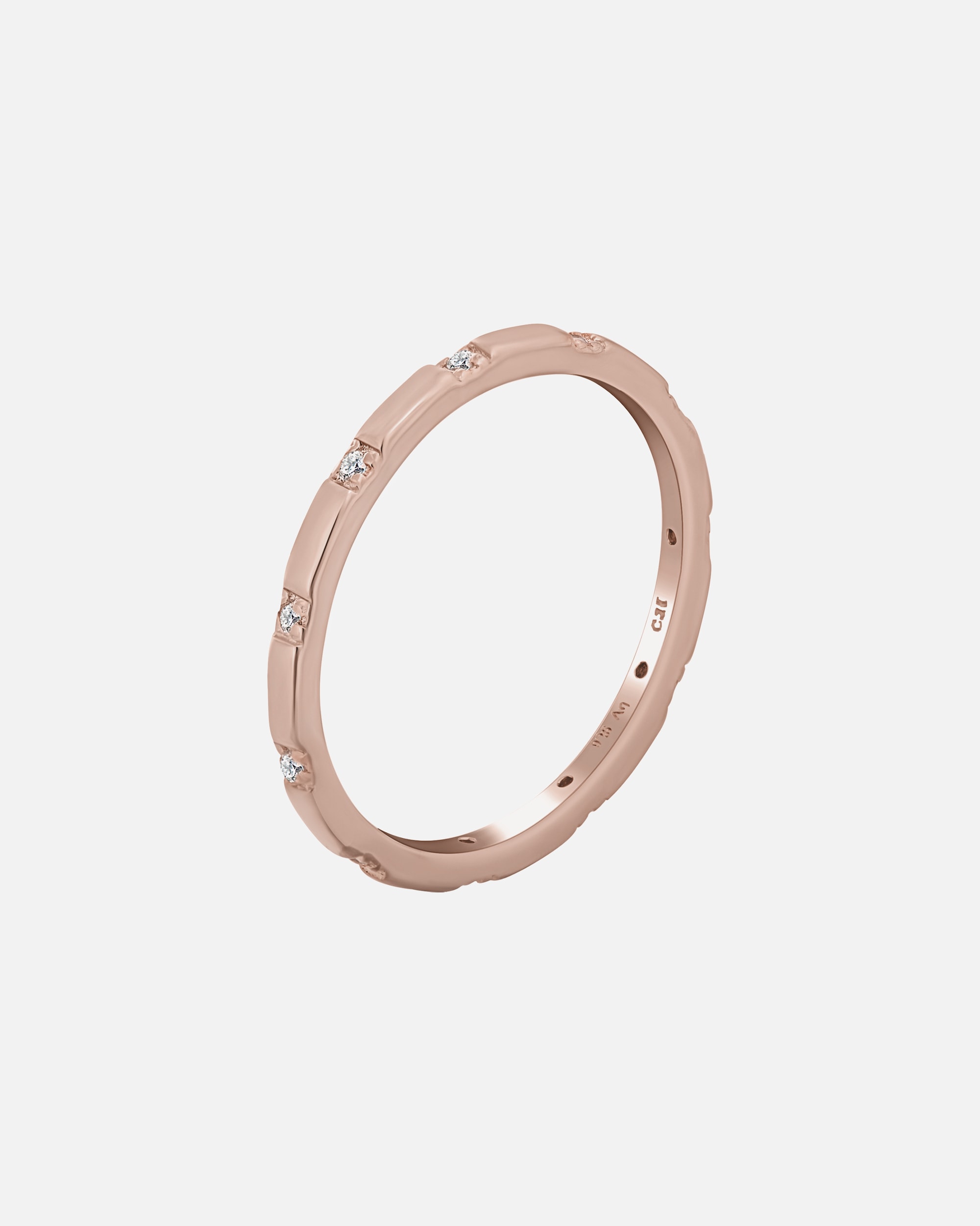 Ring für Weiblich caï Ring 925/- Sterling Silber Zirkonia 048 (15,3)