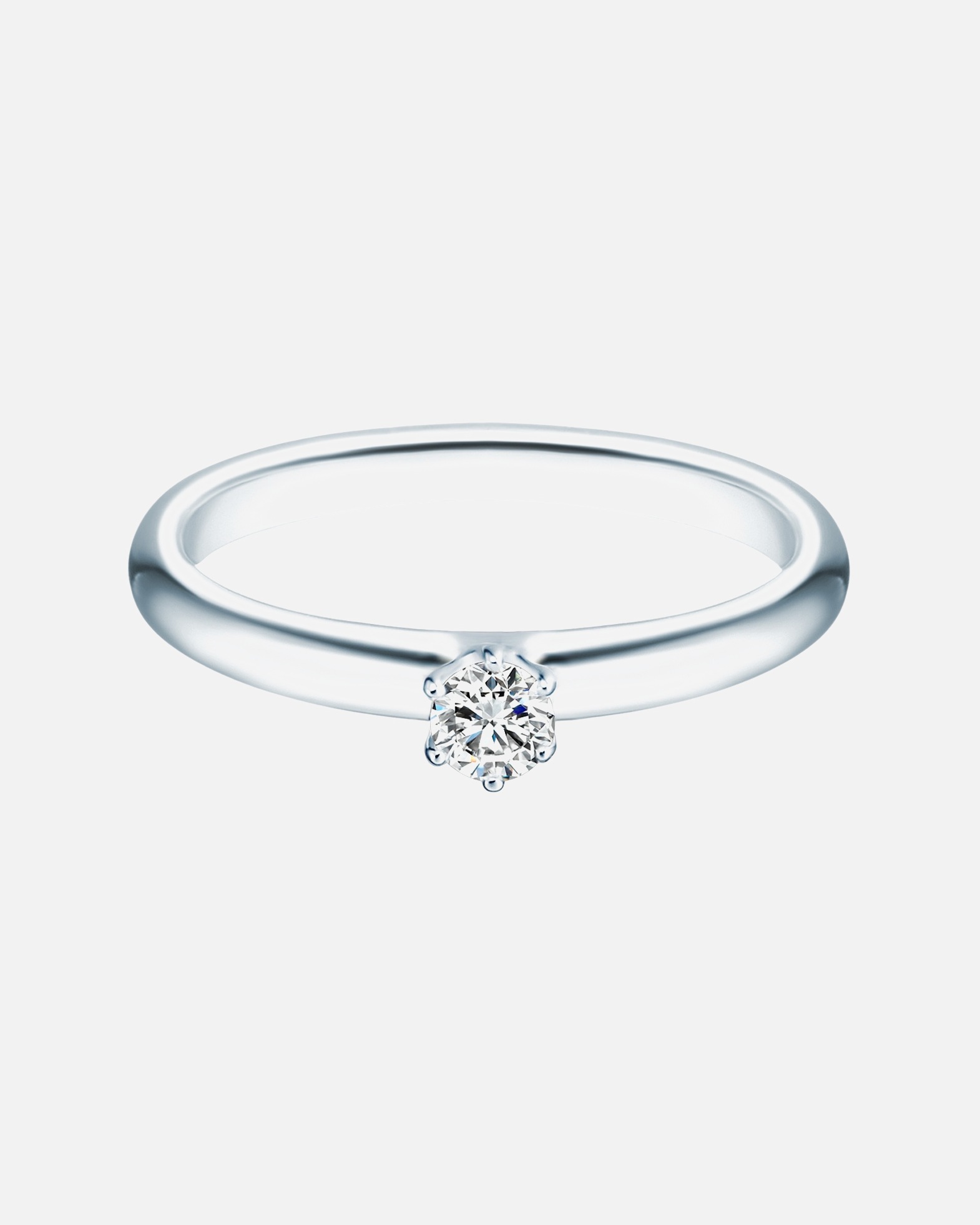 Ring für Weiblich Trilani Ring Sterling Silber Zirkonia in Silber 48