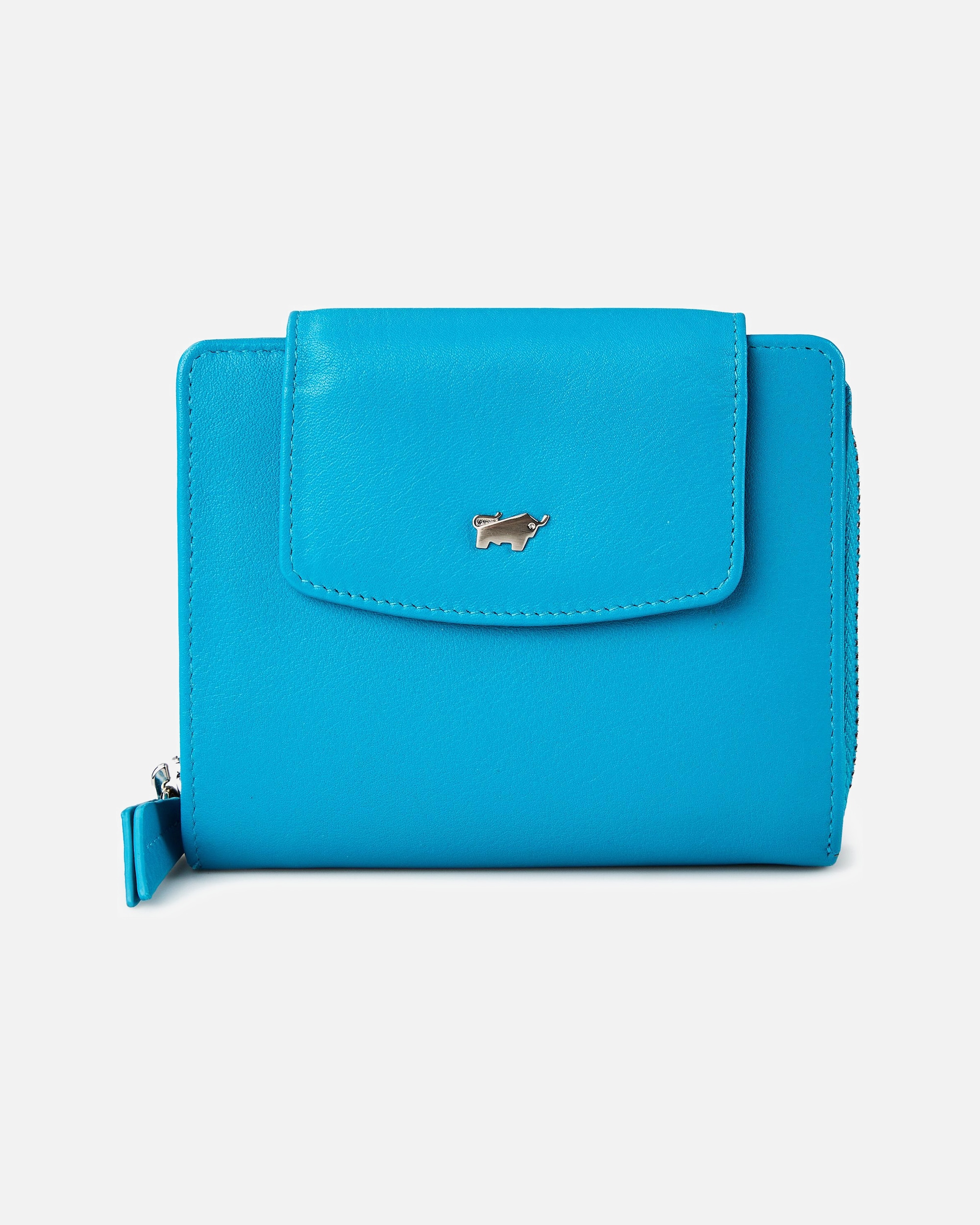 Portemonnaie für Weiblich Braun Büffel Joy Damengeldbörse indigo blue