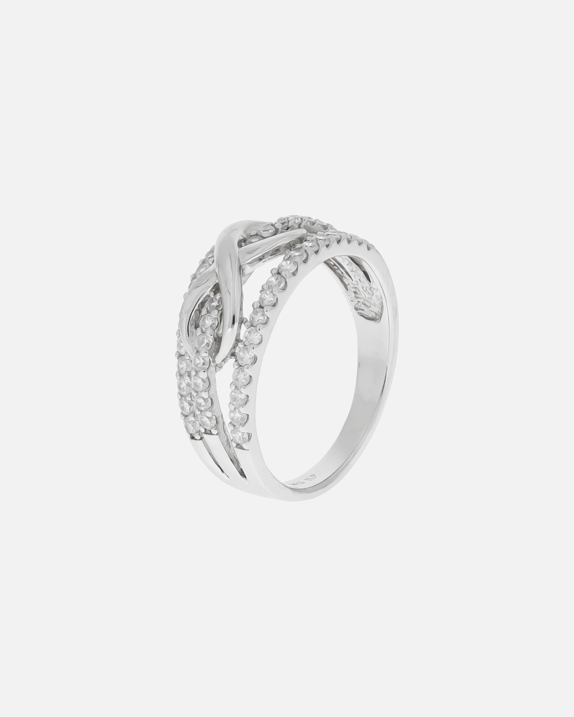 Ring für Weiblich Zeeme Ring 925/- Sterling Silber Zirkonia weiß 058 (18,5)