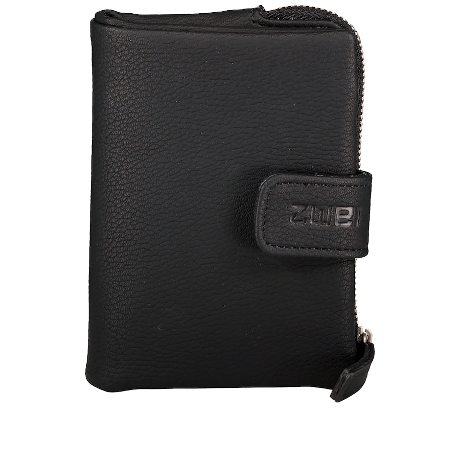 ZWEI Mademoiselle Damengeldbörse Nubuk Black Schwarz Damen