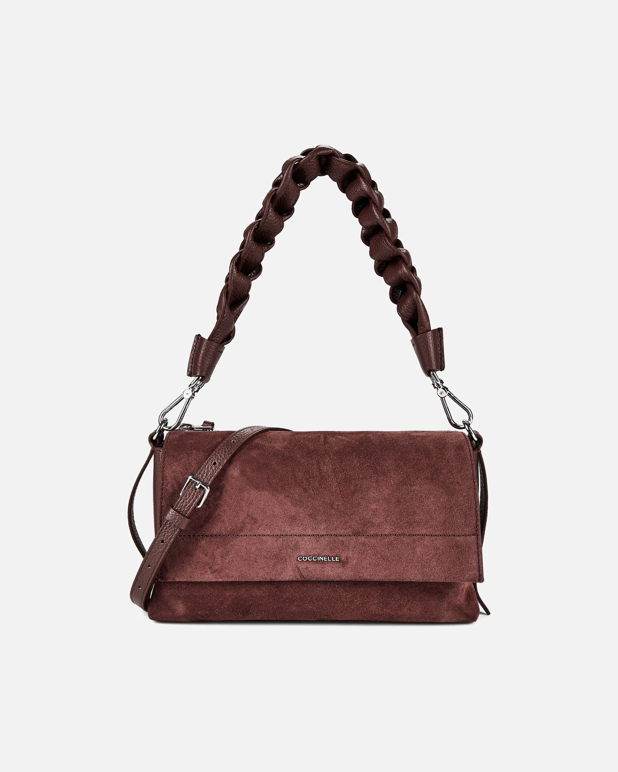Tasche für Weiblich Coccinelle Boheme Schultertasche berry-berry
