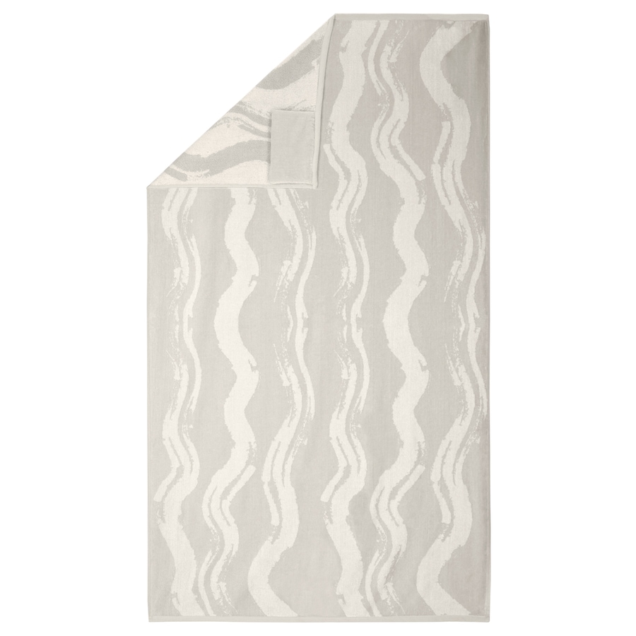 Vossen Strandtücher Coast Lines stone - 0001 100x180 cm