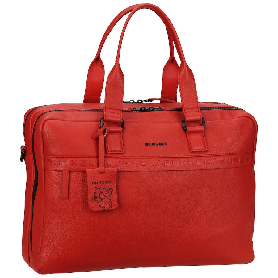 Burkely Aktentasche Minimal Mason Red Rot Herren