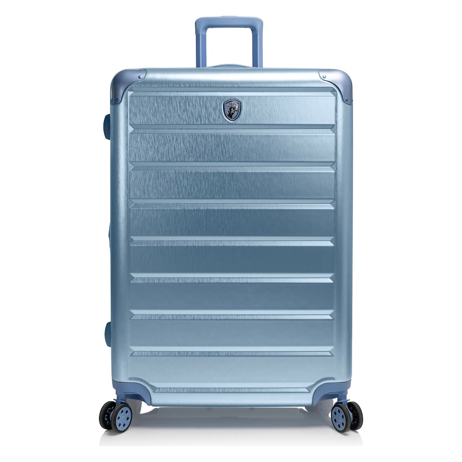 Heys Alumix 4 Rollen Trolley L 76 cm mit Dehnfalte icy blue Grau Herren