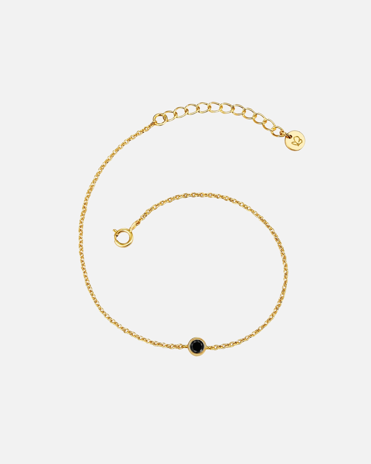 Armband für Weiblich Glanzstücke München Armband Sterling Silber Zirkonia in Gelbgold 17,0 cm Basislänge + 3,0 cm Verlängerung