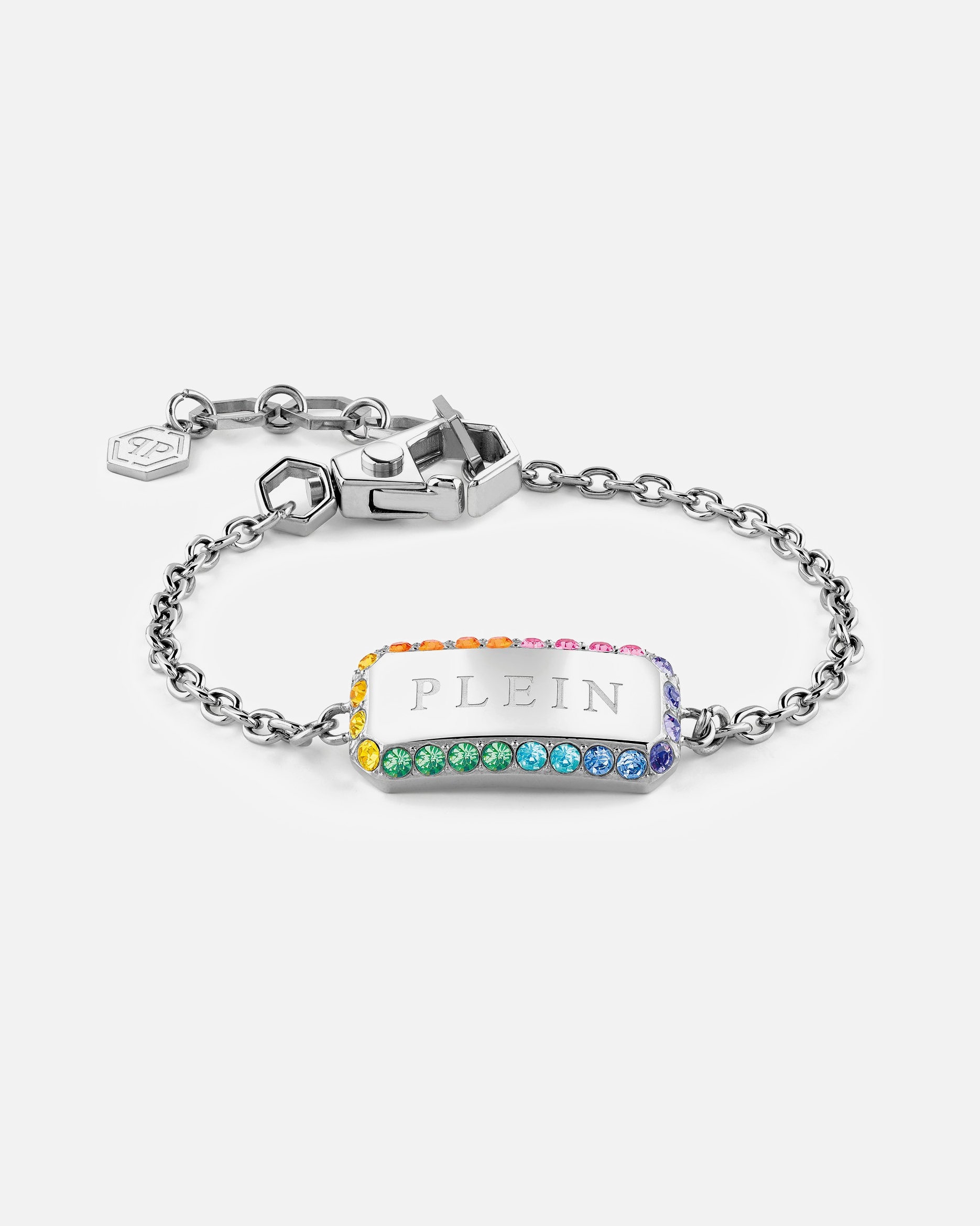 Armband für Weiblich PHILIPP PLEIN Armband Edelstahl, recycelt, Edelstahl, recycelt silber