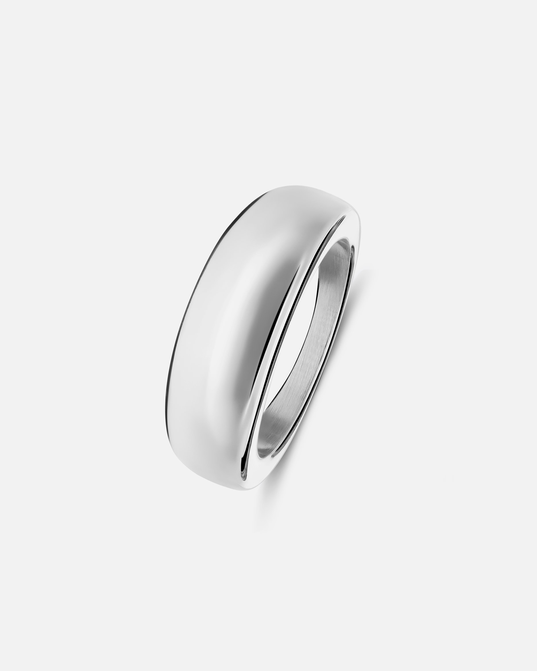 Ring für Weiblich Lucardi Ring Stahl Silber - 66mm