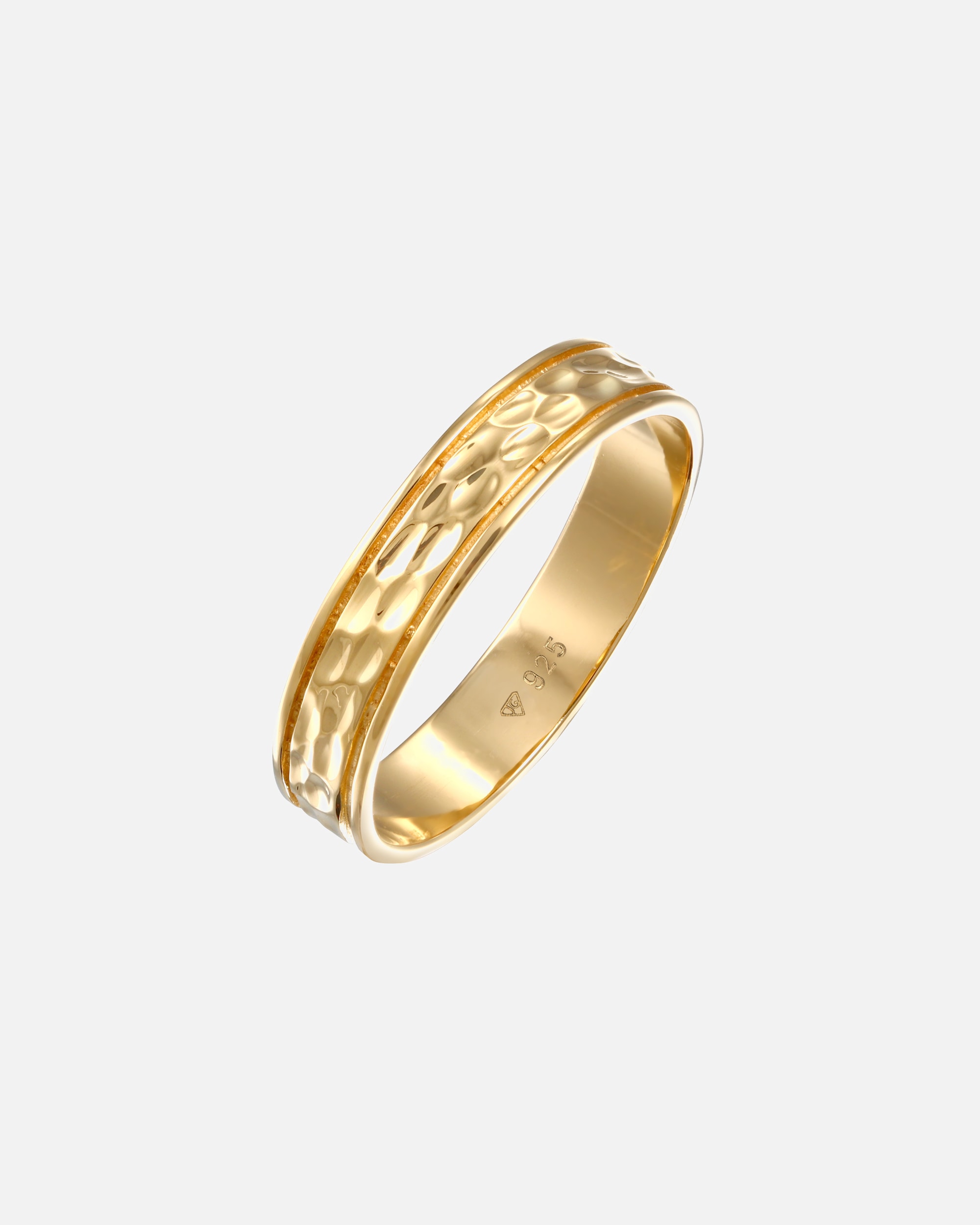 Ring für Weiblich Elli PREMIUM Bandring Trauring Freundschaft 925 Sterling Silber 52
