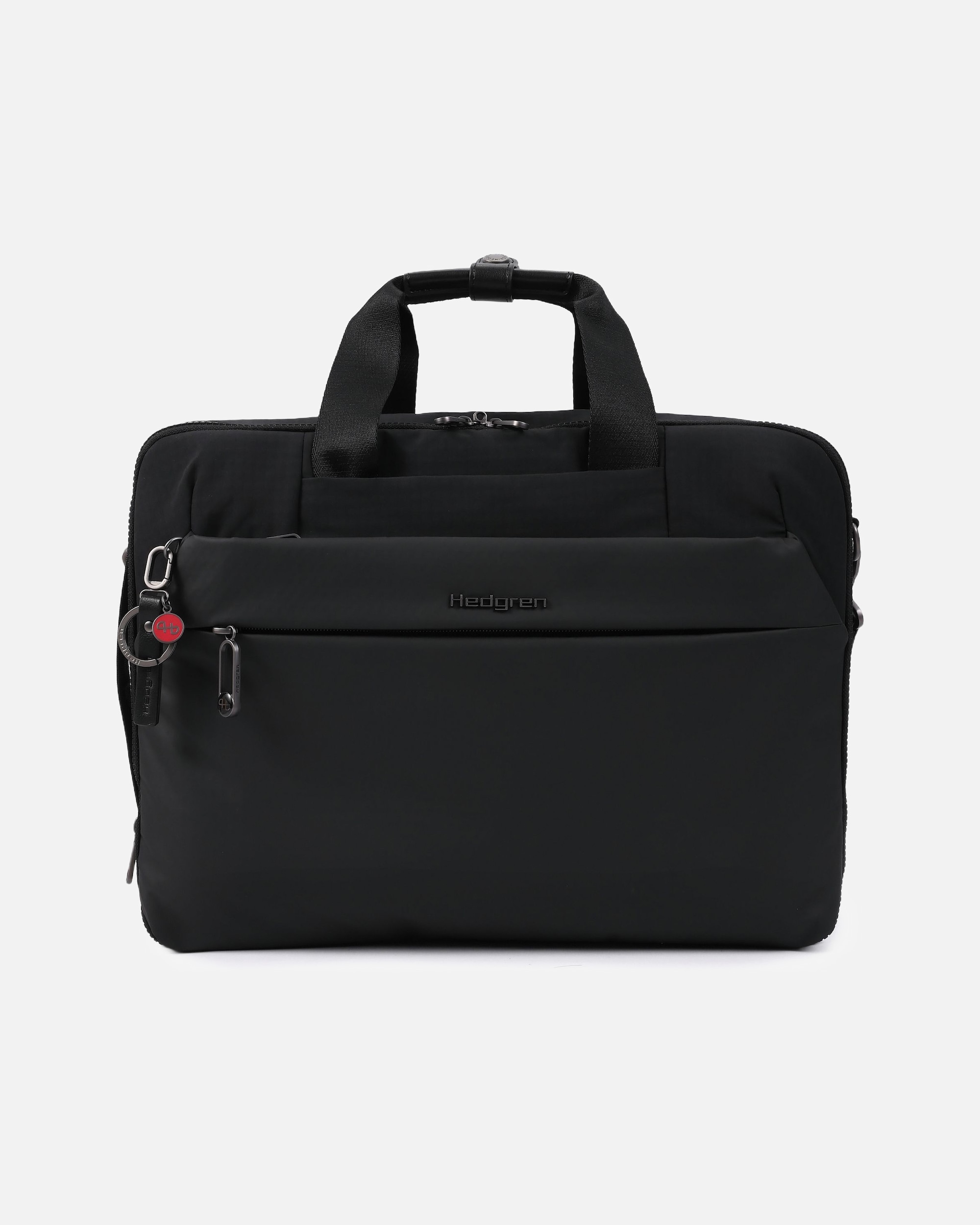 Laptoptasche für Männlich Hedgren Furo Aktentasche RFID Schutz 40 cm Laptopfach black