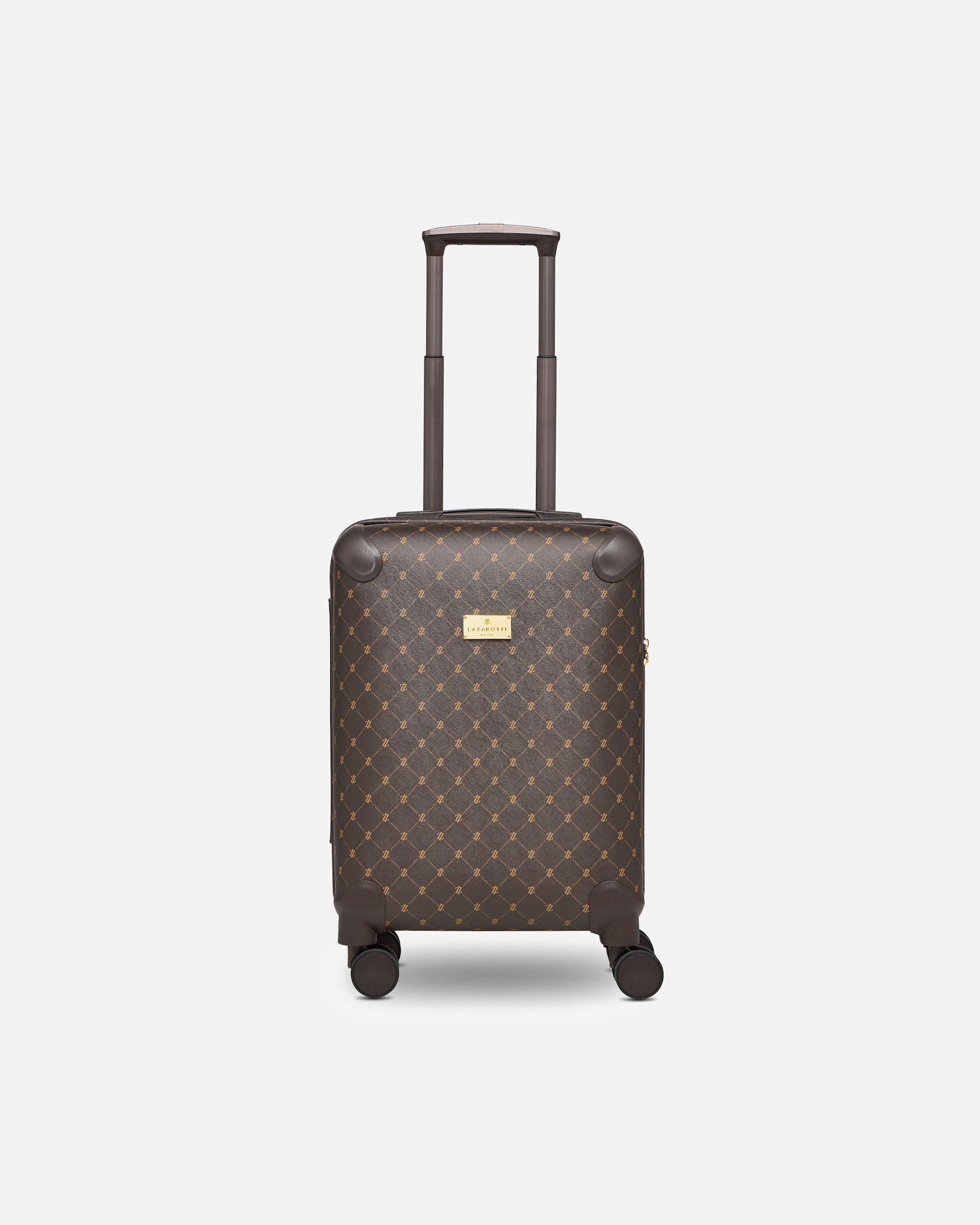 Handgepäckkoffer für Männlich Lazarotti Palermo 4 Rollen Kabinentrolley S 55 cm dark brown