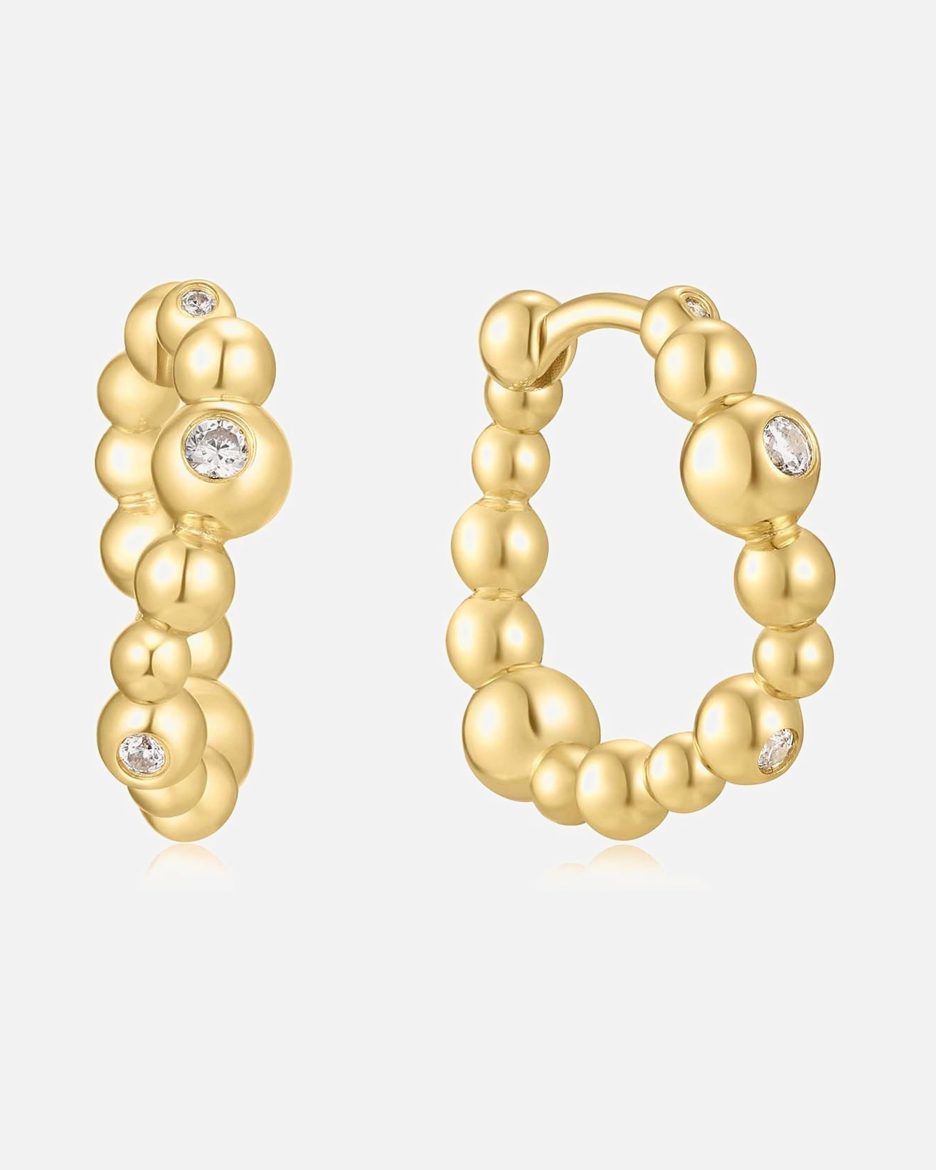 Ohrringe für Weiblich Ania Haie Creolen 925er Silber gold