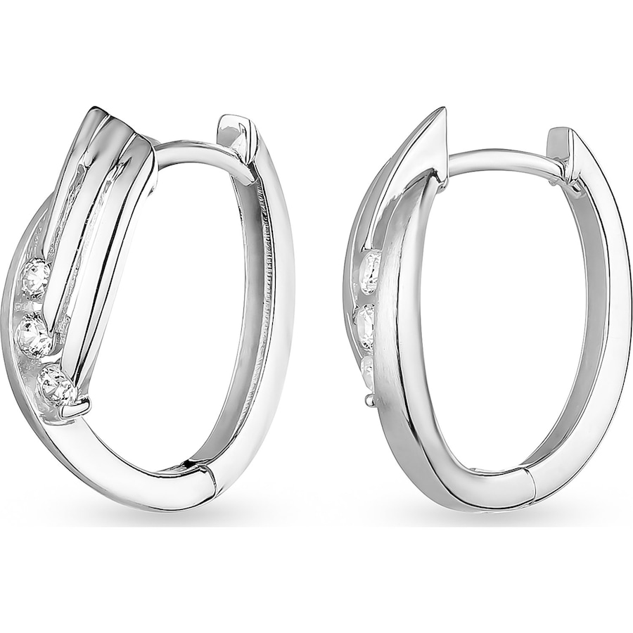 FAVS Creolen 925er Silber One Size Damen