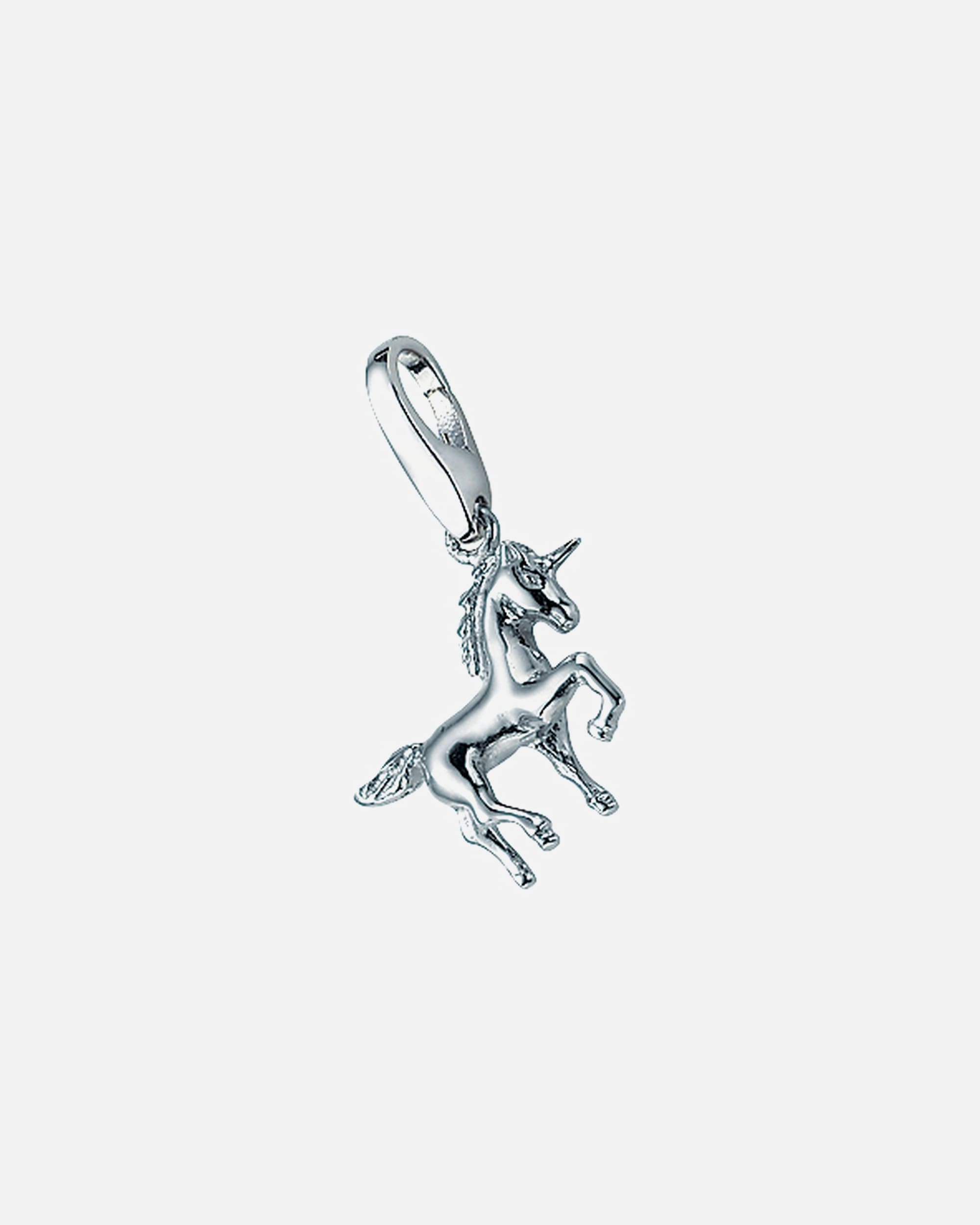 Schmuckanhänger für Weiblich Giorgio Martello Milano Charm Einhorn, Silber 925 Onesize