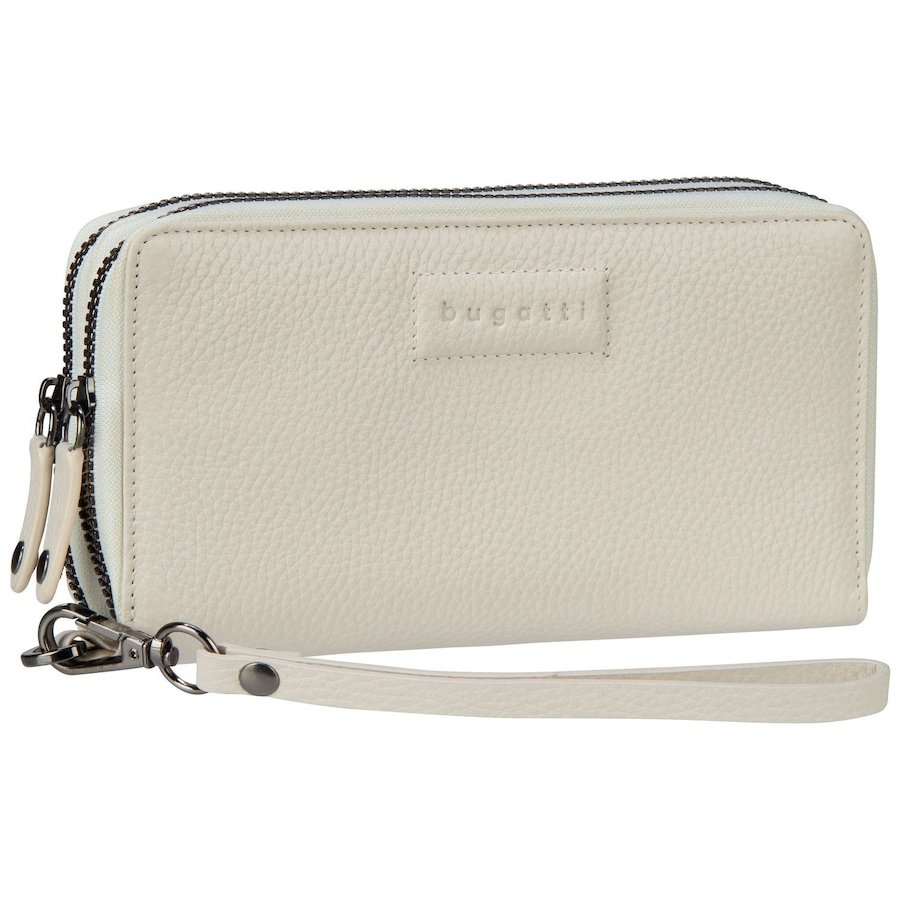 Bugatti Geldbörse Elsa Ladies Double Zip Weiß Weiss Damen