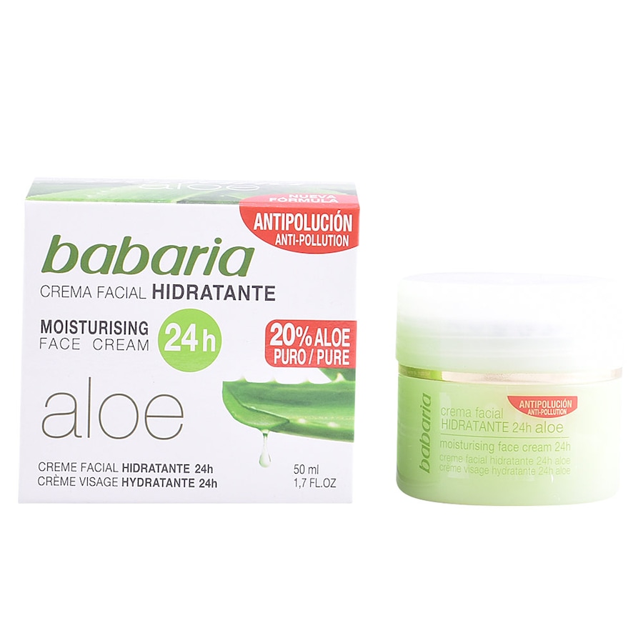 Babaria ALOE VERA FEUCHTIGKEITS GESICHTSCREME 50 ml Damen