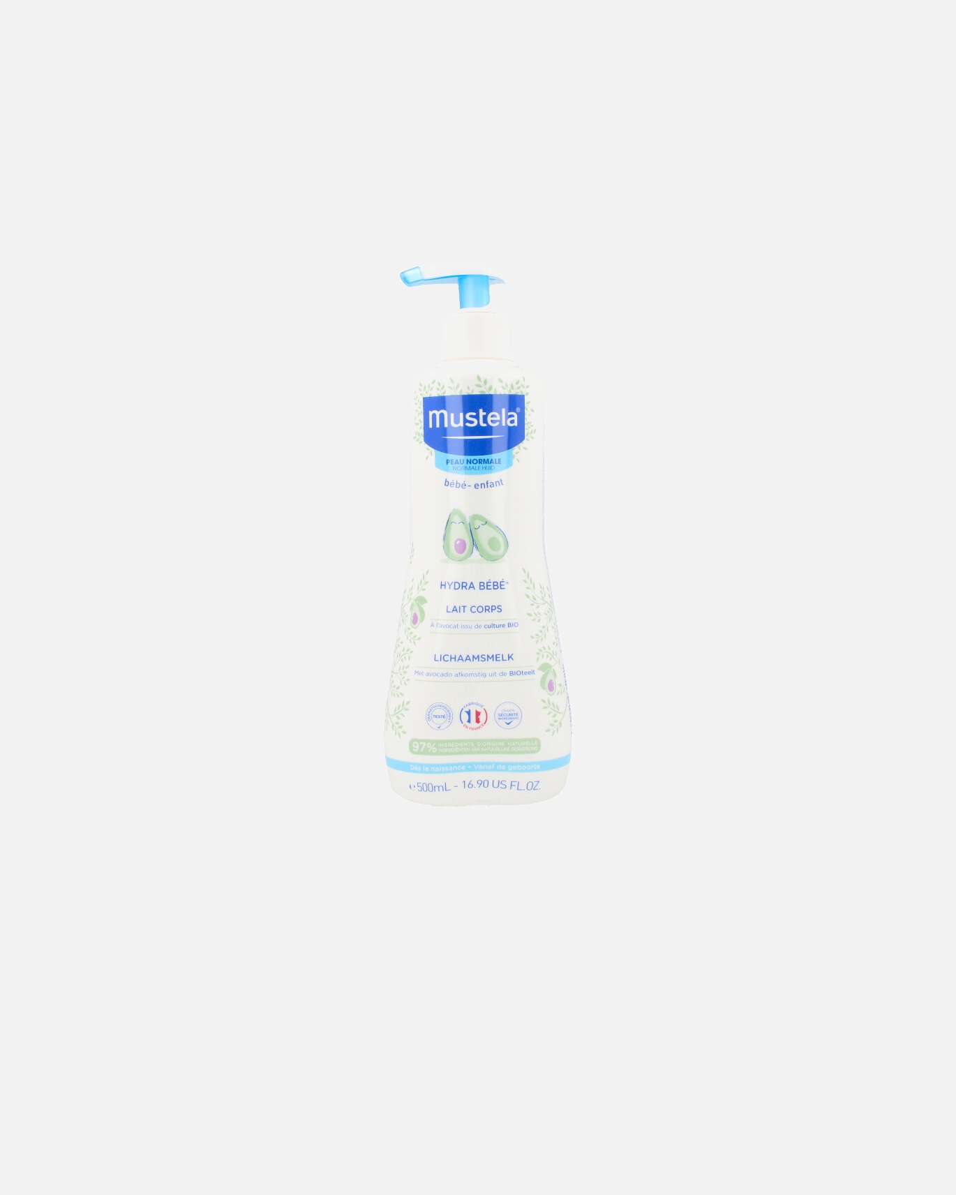 Babycreme für Unisex Mustela BABY-KIND-Körpermilch 500 ml