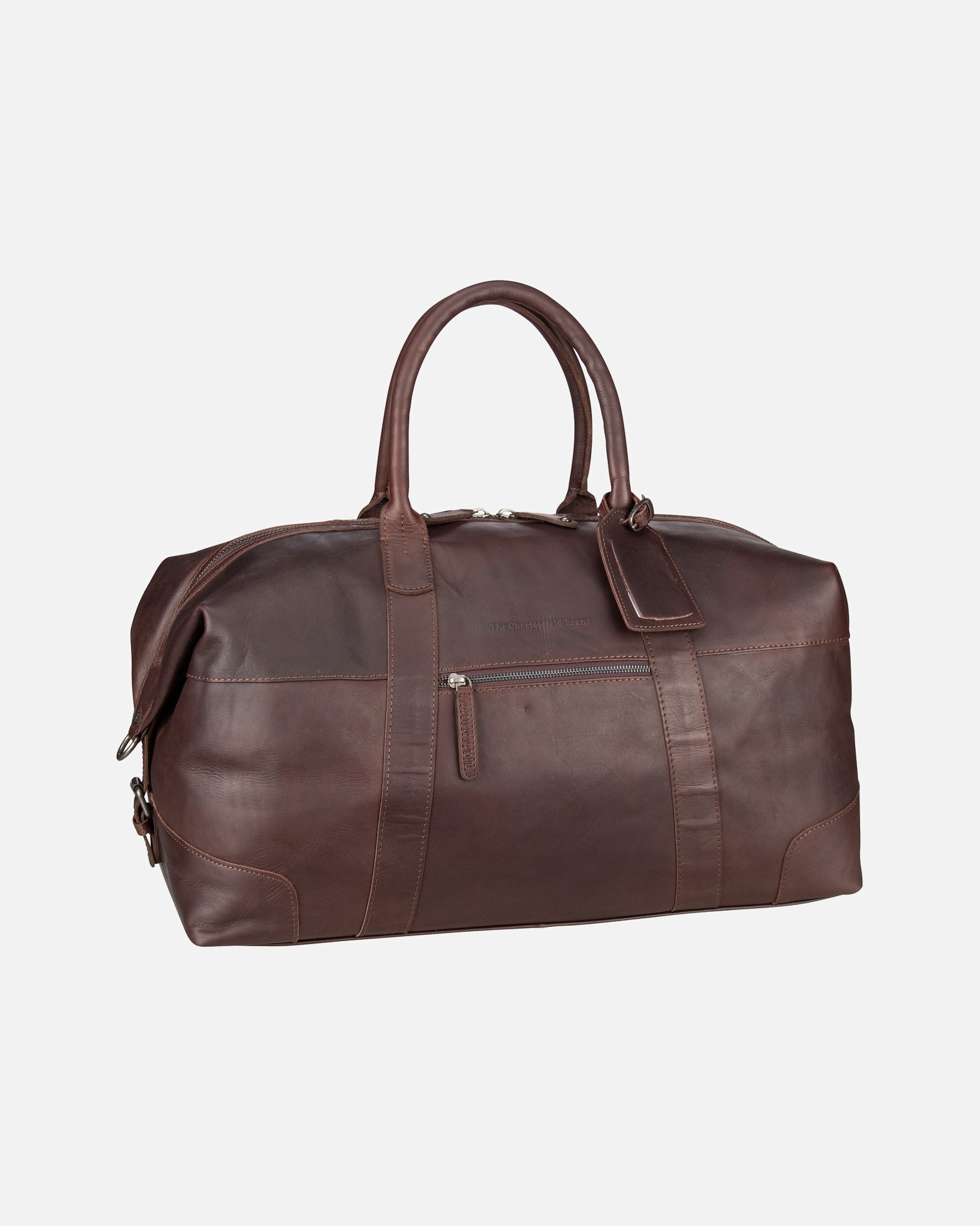 Reisetasche für Männlich The Chesterfield Brand Weekender Portsmouth Brown