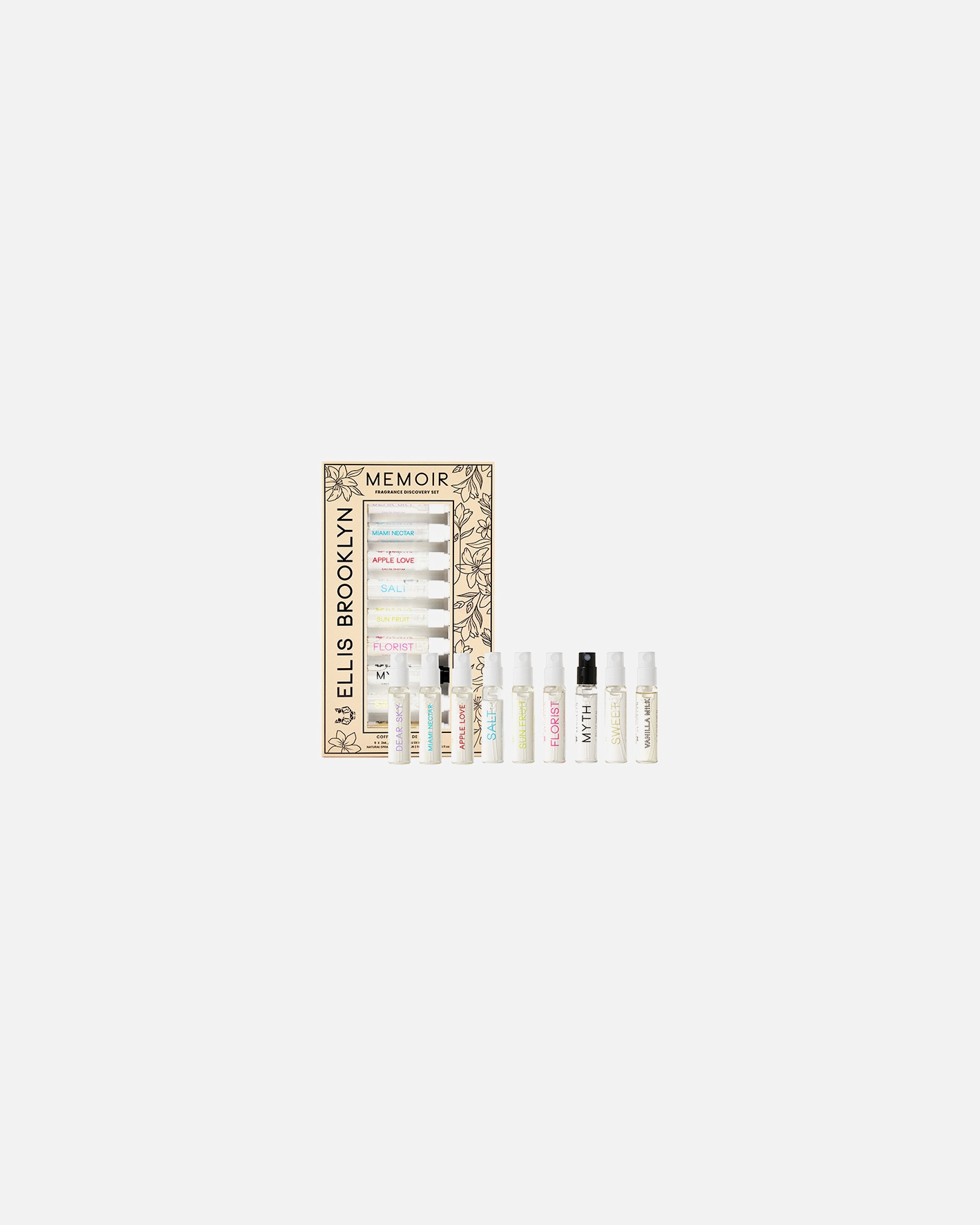 Duftset für Unisex Ellis Brooklyn MEMOIR Fragrance Discovery Set MEMOIR Fragrance Discovery Set