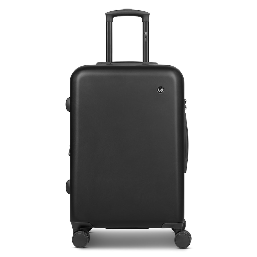 Bugatti Valencia 2.0 4 Rollen Trolley M 65 cm mit Dehnfalte black Schwarz Herren
