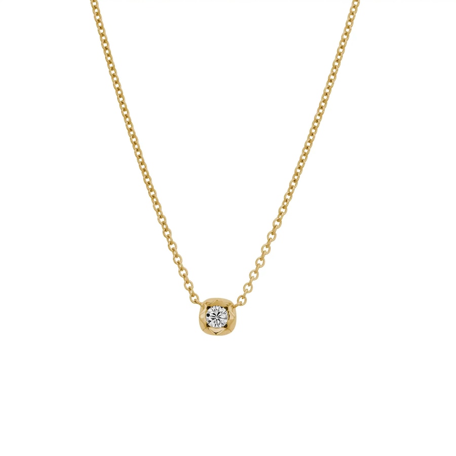 Lyomi Collier 585/- Gold Diamant Lab Grown weiß 0,25ct. 42,0 Damen