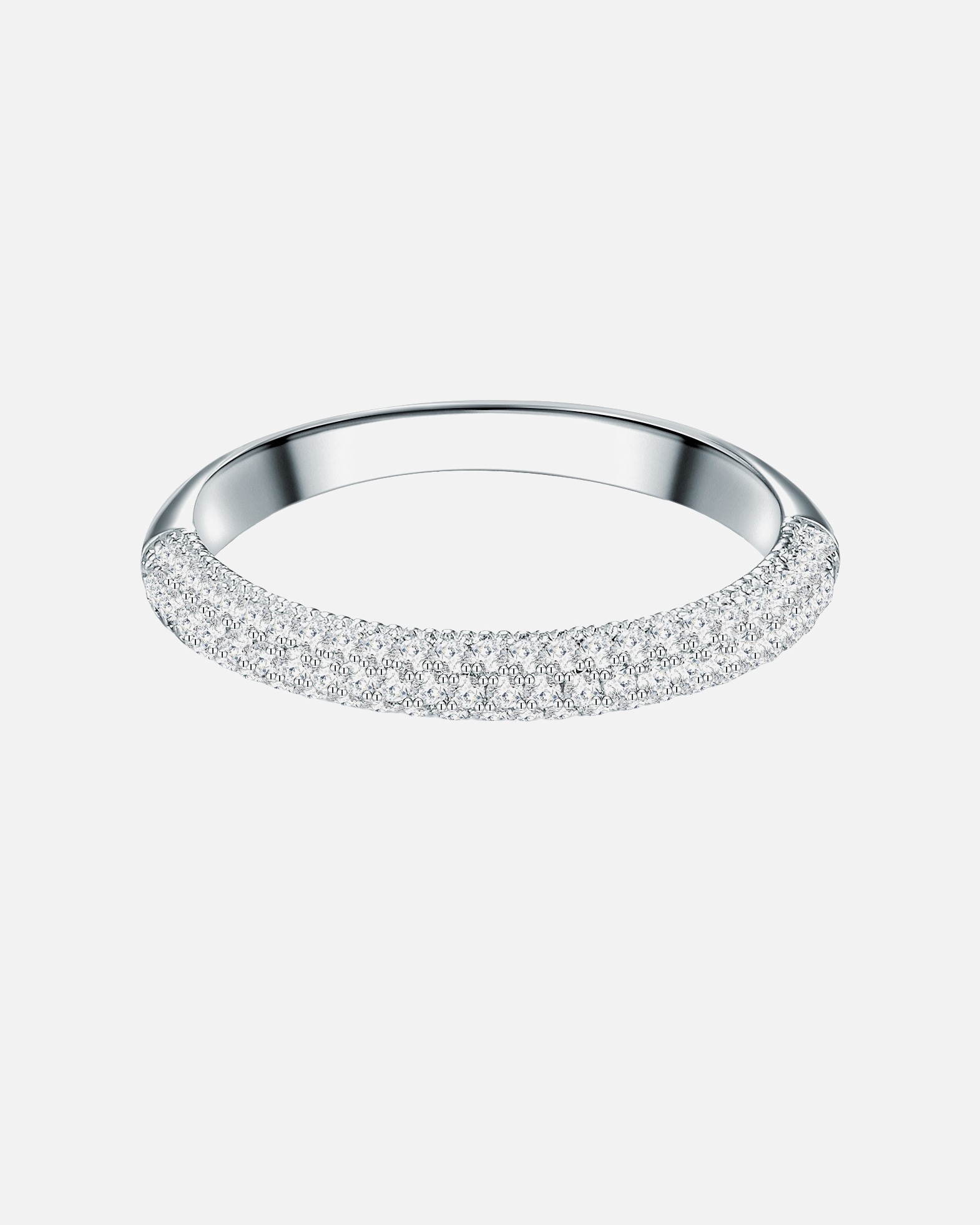 Ring für Weiblich Trilani Ring aus Sterling Silber in silber mit Zirkonia 48