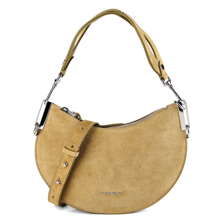 Coccinelle Sunup Schultertasche seagrass Hellbraun Damen