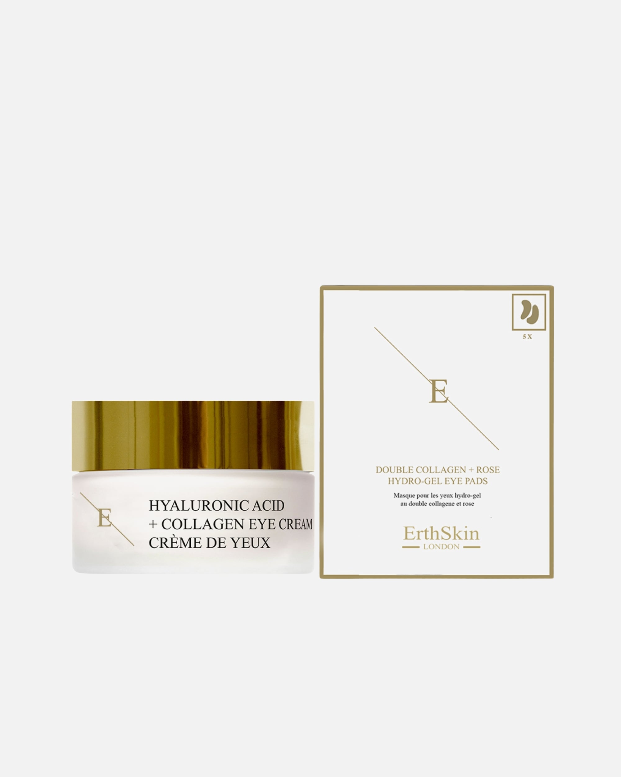 Augenpflegeset für Weiblich ErthSkin London Pro Age + Doppelkollagen-Augenset 1 Stück