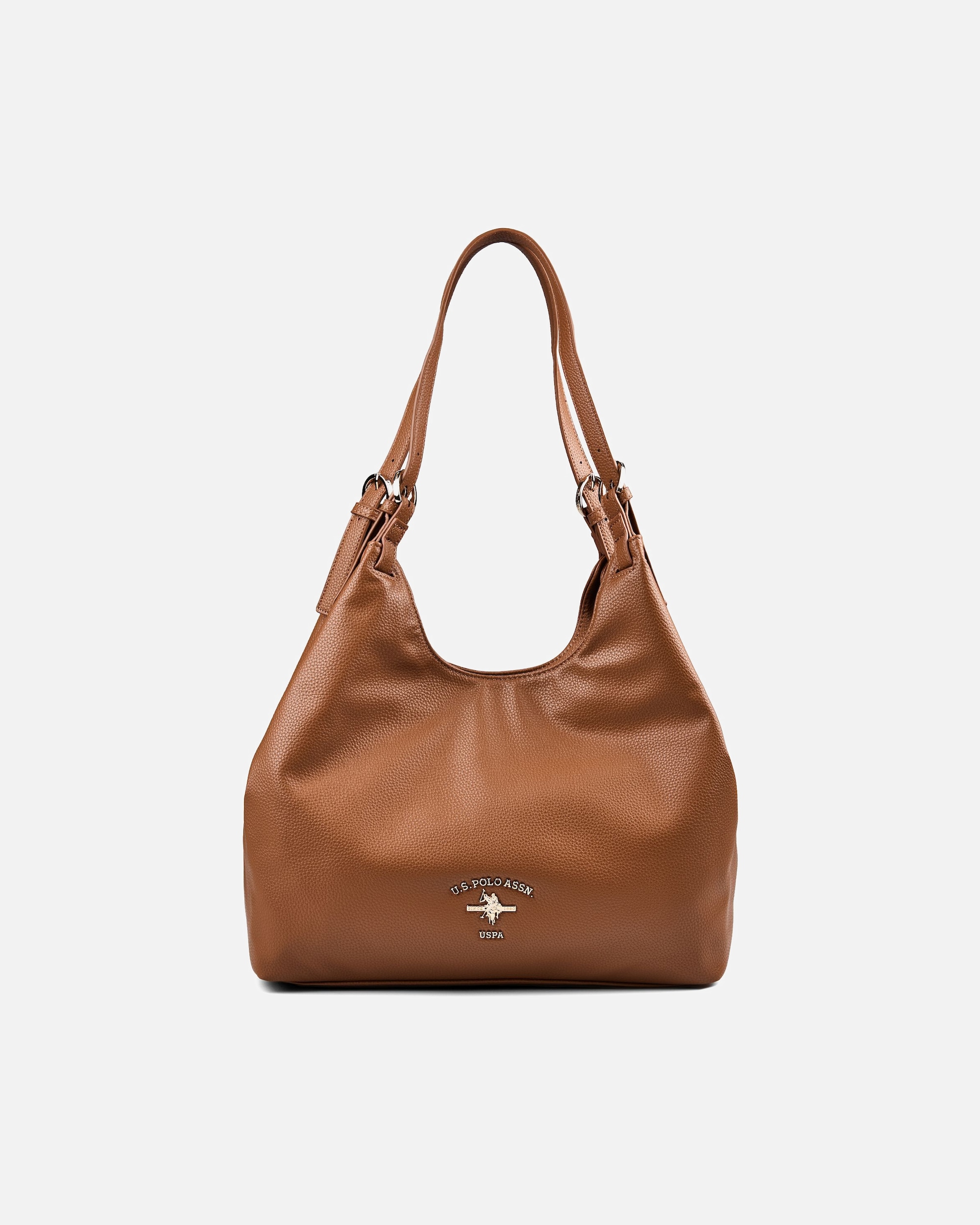 Clutch für Weiblich U.S. Polo Assn. Stanford Schultertasche tan