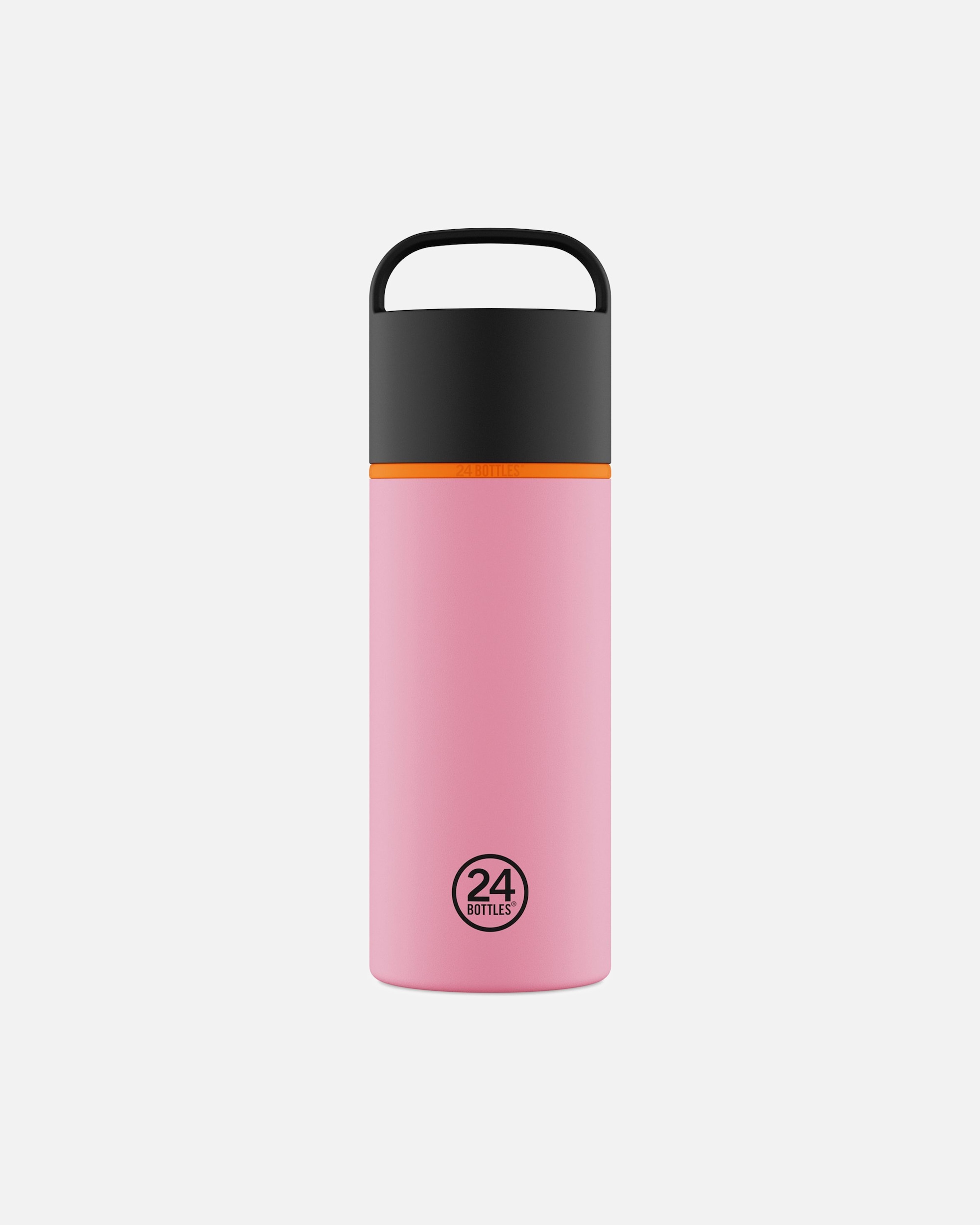 Trinkflasche für Männlich 24Bottles Spin Trinkflasche 730 ml flamingo