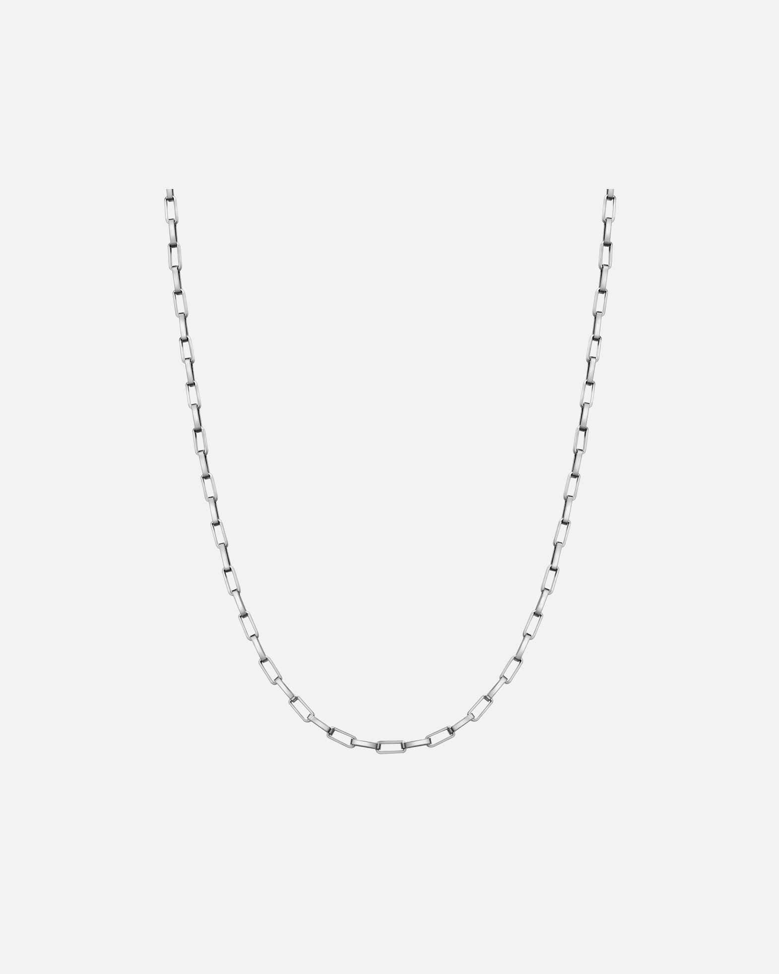 Halskette für Männlich True Rebels Halskette aus Edelstahl in silber 50 cm