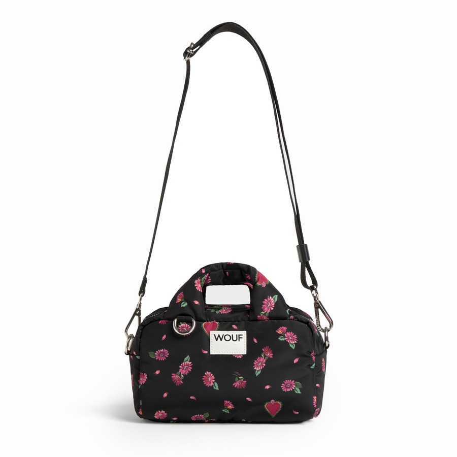 Wouf Studio Henkeltasche bloom Dunkelrot Damen