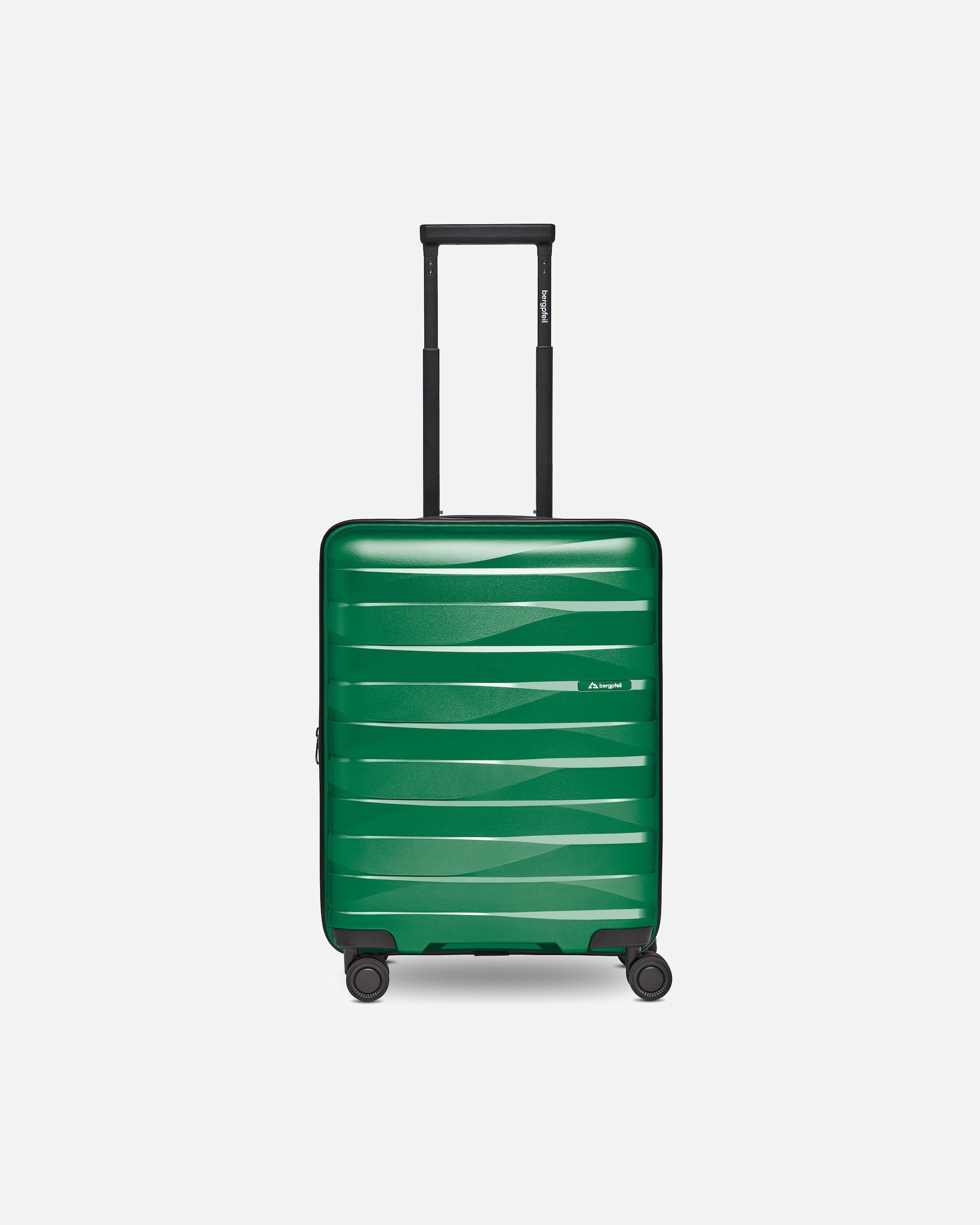 Handgepäckkoffer für Männlich bergpfeil Default Brand Line Travel 4-Rollen Kabinentrolley S 55 cm mit Dehnfalte emerald green metallic