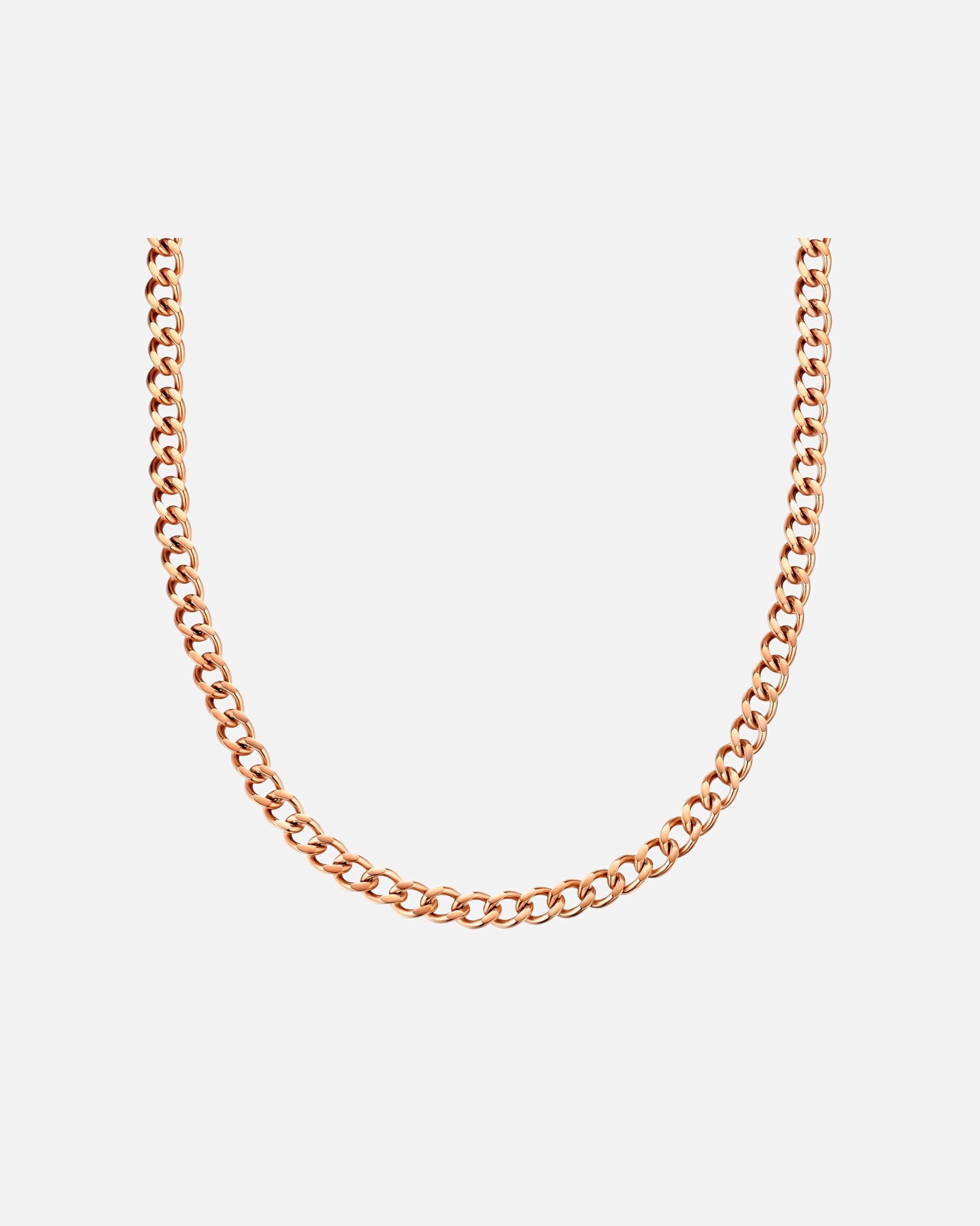 Halskette für Weiblich Glanzstücke München Halskette aus Edelstahl in Roségold 40,0 cm Basiskette + 5,0 cm Verlängerung